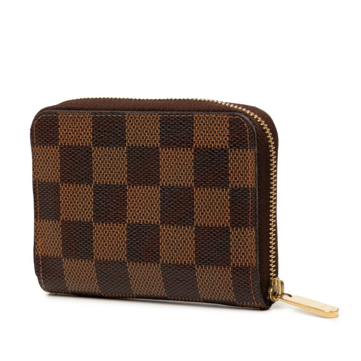 Louis Vuitton Brown Pvc Leather Coin Purse/Coin Case (Pre-Owned)