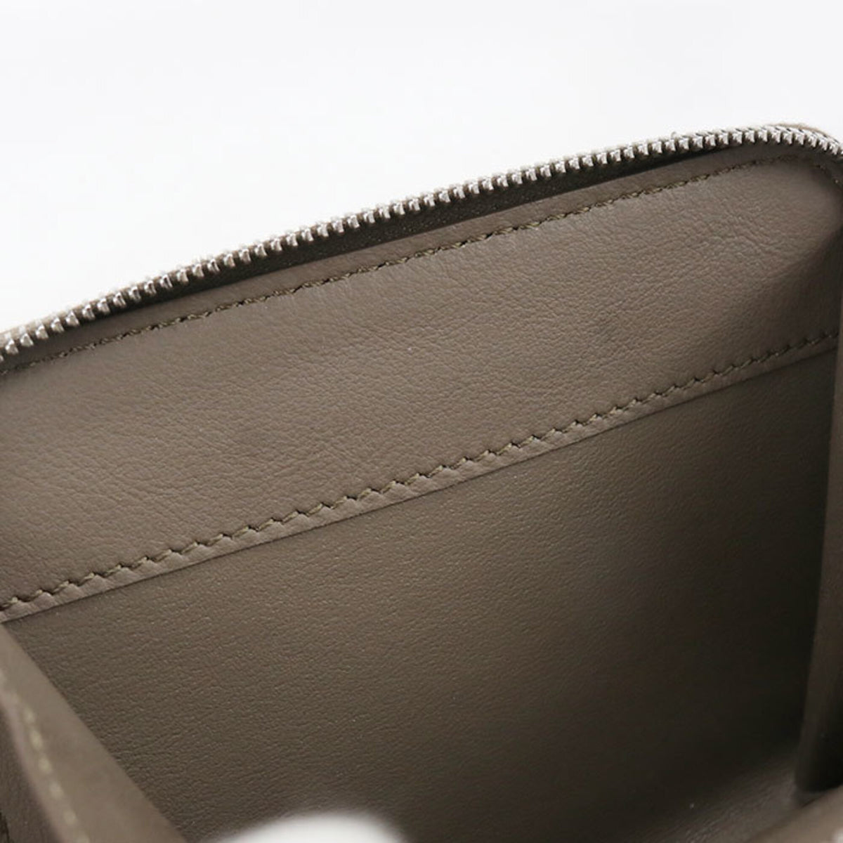 Fendi Gray Leather Wallet (Bi-Fold) (Pre-Owned)