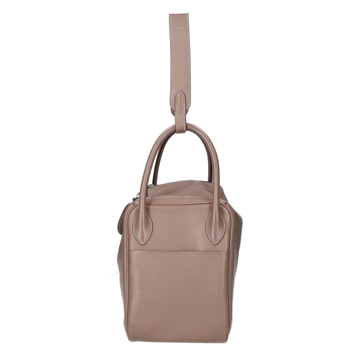 Hermes Etoupe Gray Swift Leather Shoulder Bag (Pre-Owned)