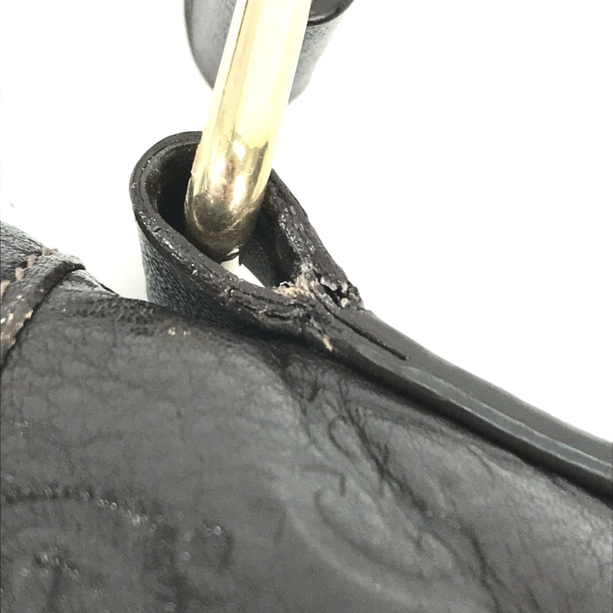 Gucci Brown Leather Shoulder Bag (Pre-Owned)