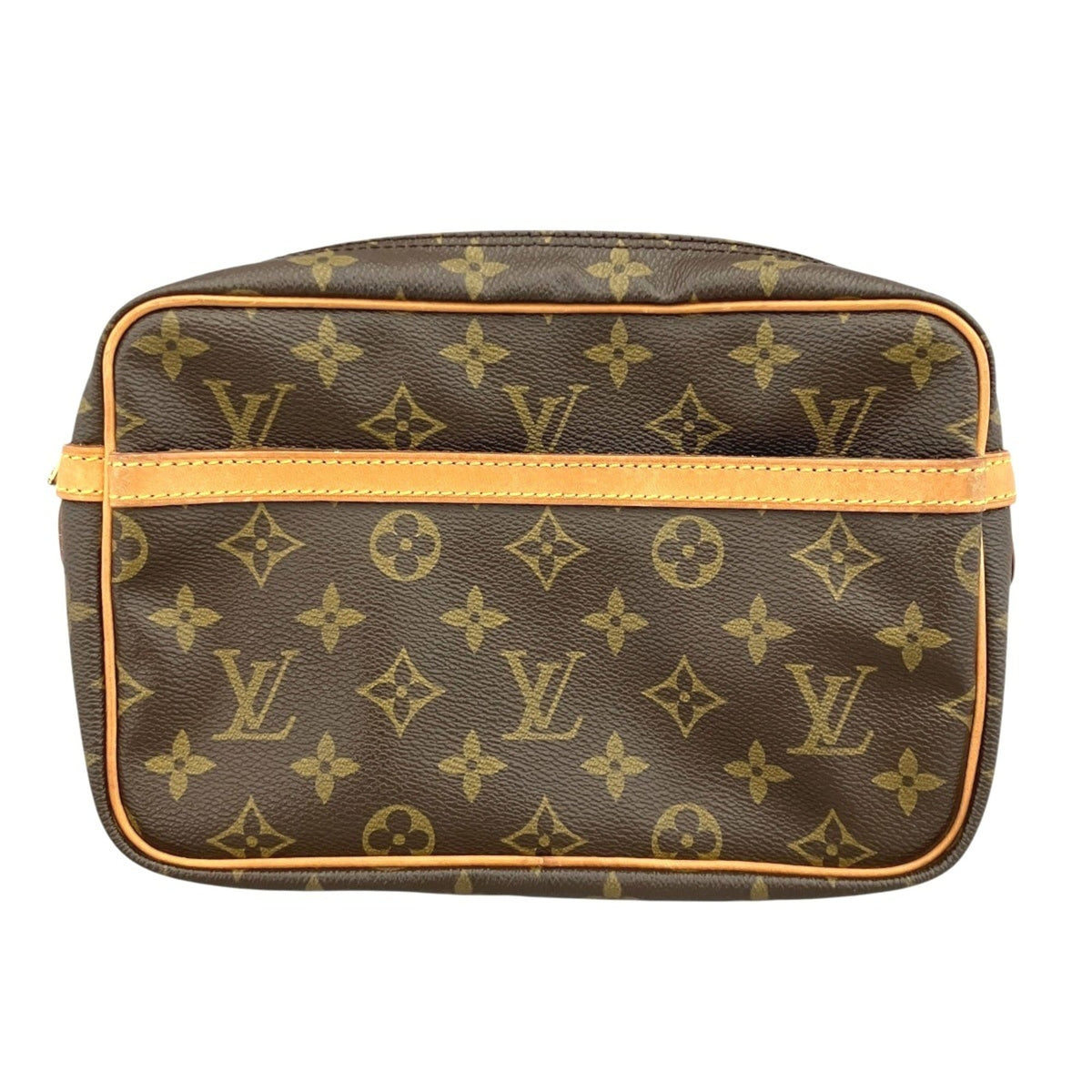 Louis Vuitton Monogram Brown Monogram Clutch Bag (Pre-Owned)