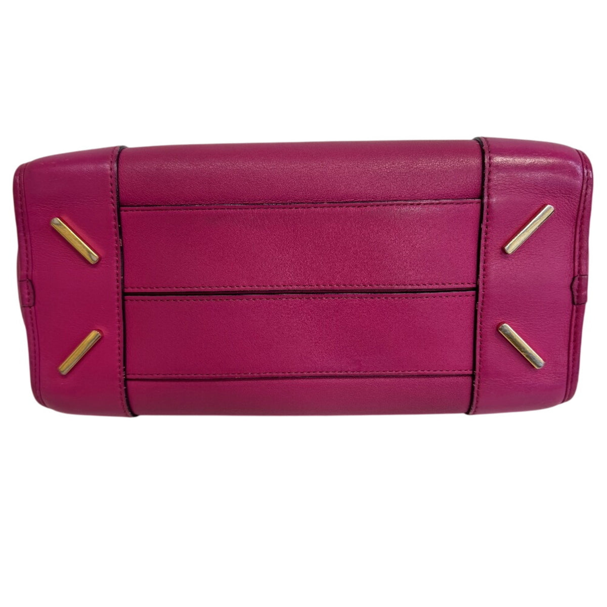 Loewe Amazona Pink Leather Handbag Shoulder Bag (Pre-Owned)