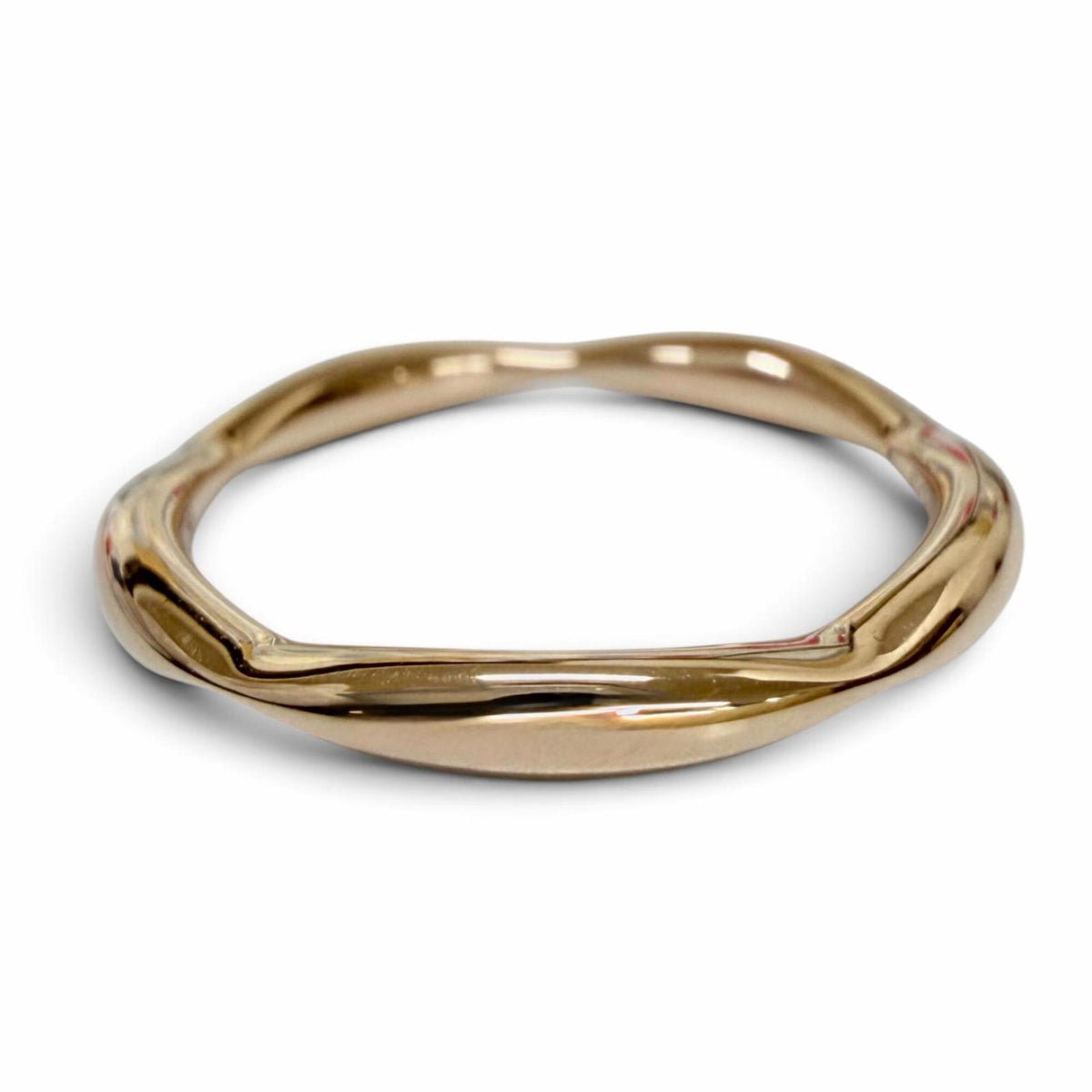 Chanel Pink Gold Pink Gold (18K) Band Ring (Pre-Owned)