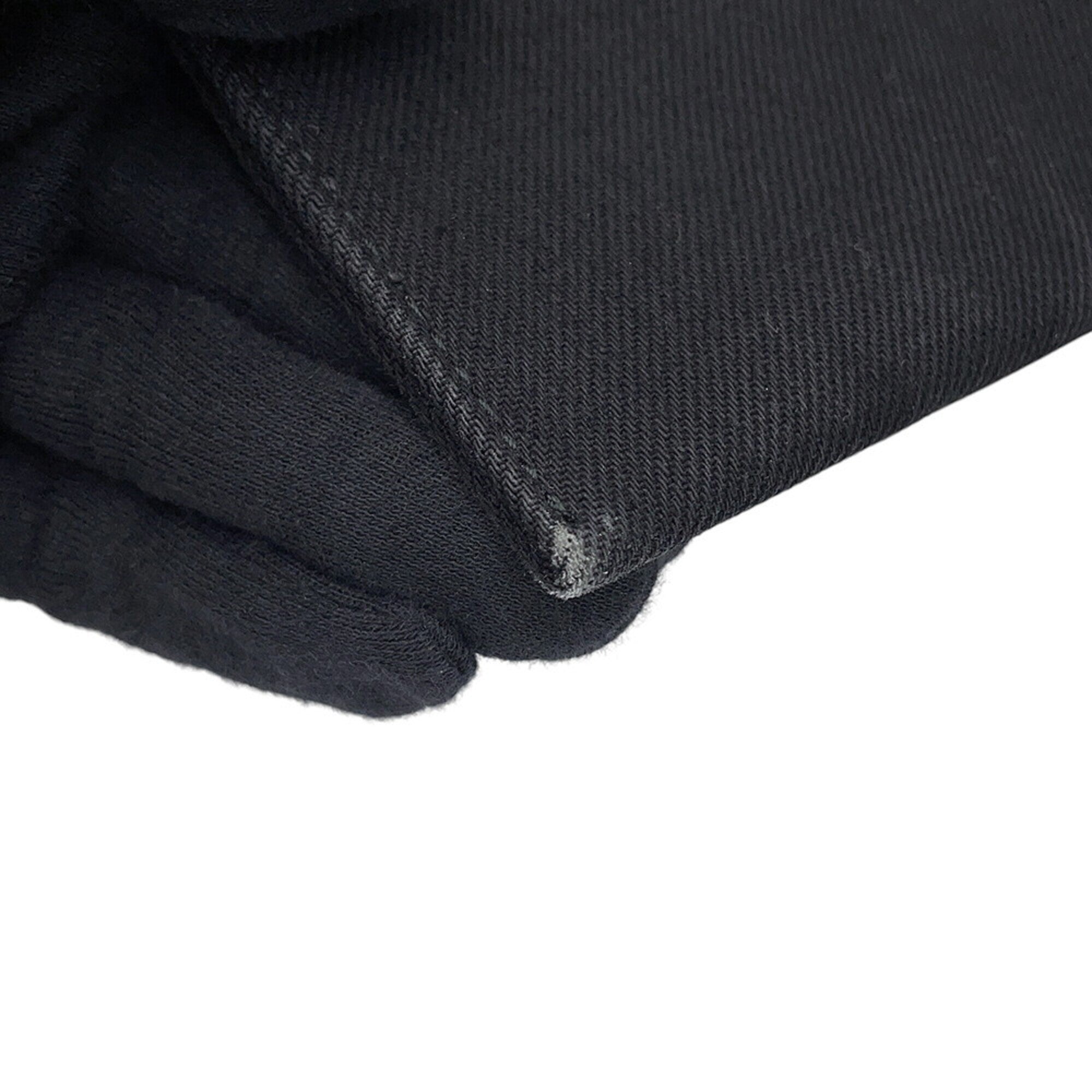 Balenciaga Black Canvas Leather Handbag Tote Bag (Pre-Owned)