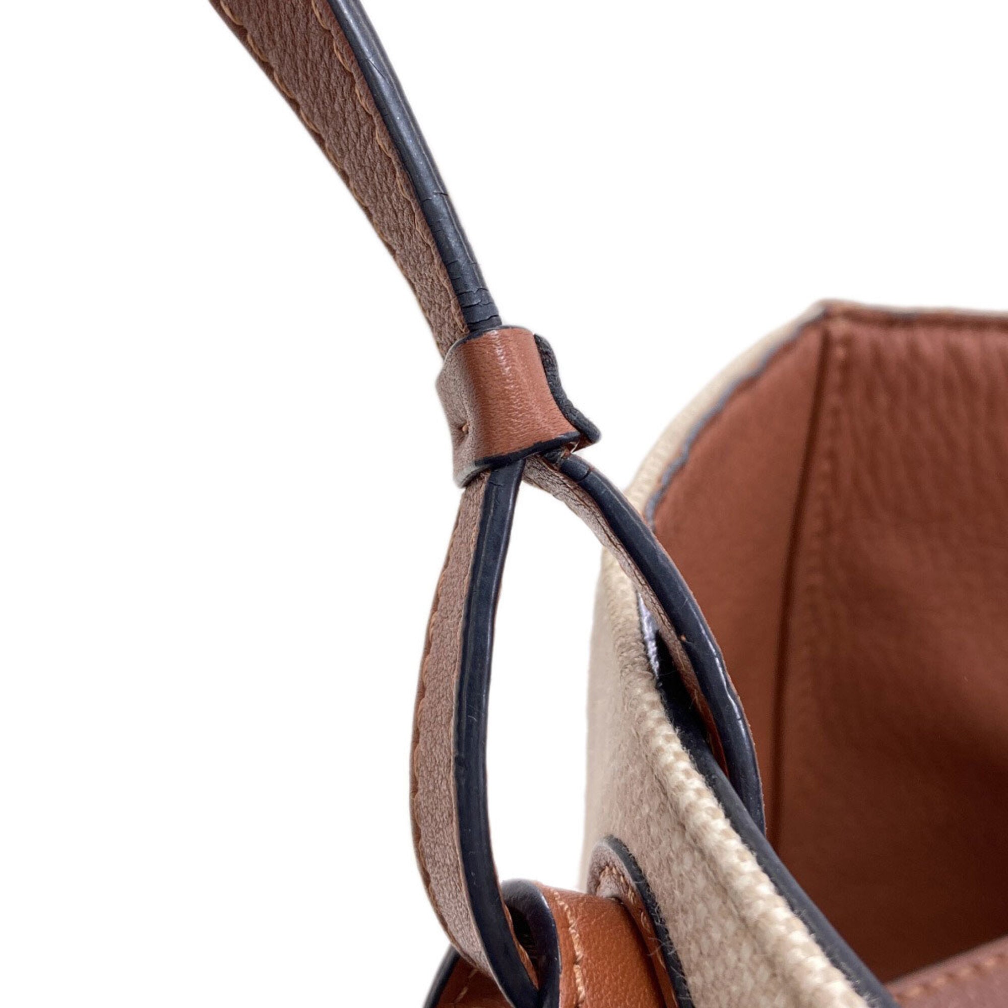 Loewe Beige Canvas Tote Bag (Pre-Owned)