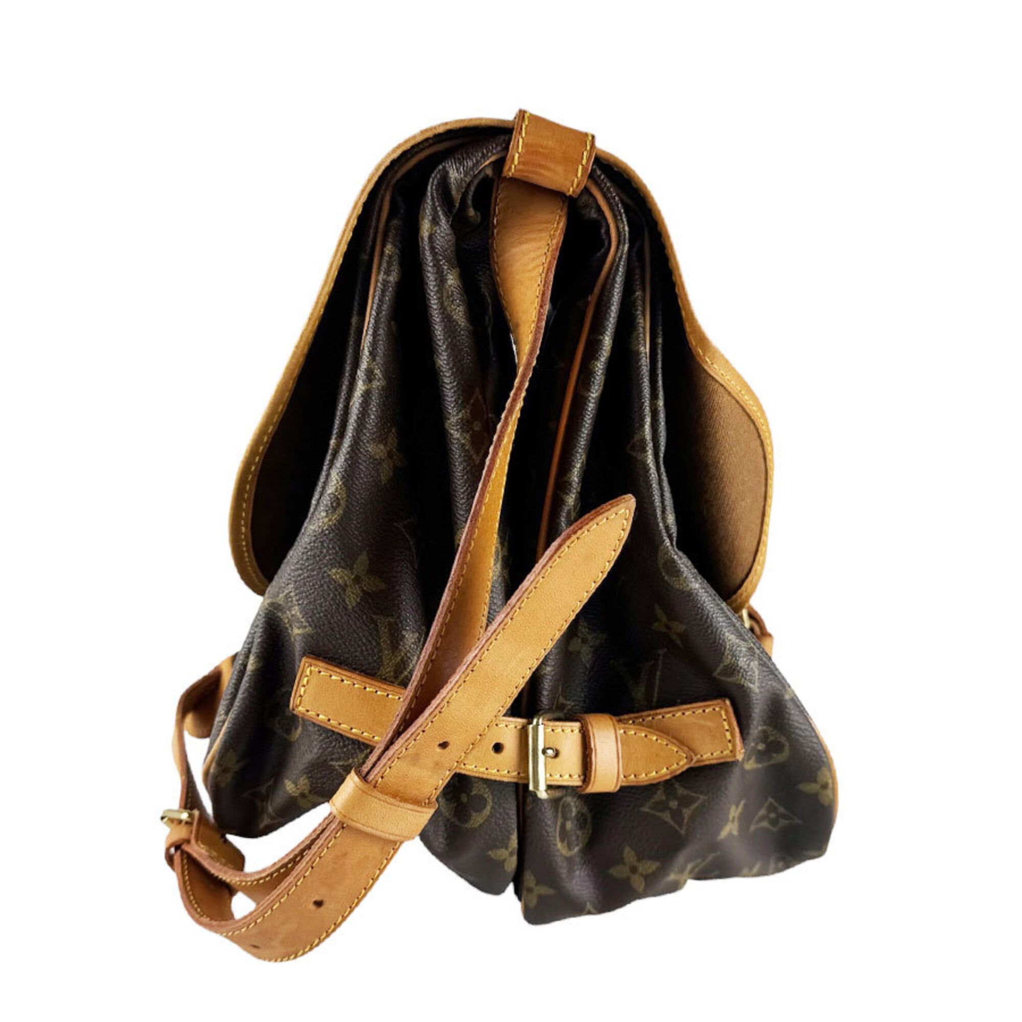 Louis Vuitton Brown Monogram Monogram Shoulder Bag (Pre-Owned)