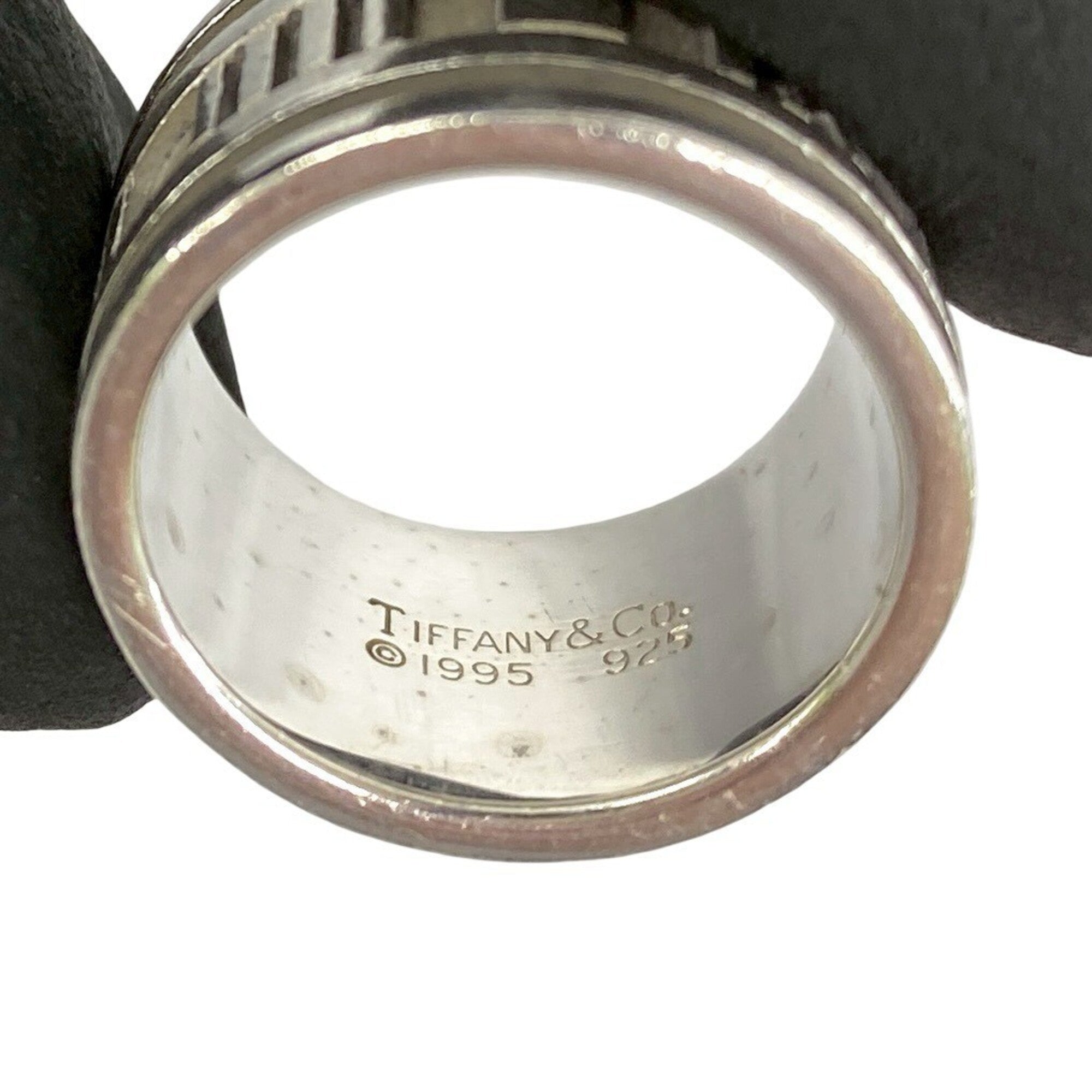 Tiffany Silver Silver 925 Band Ring (Pre-Owned)