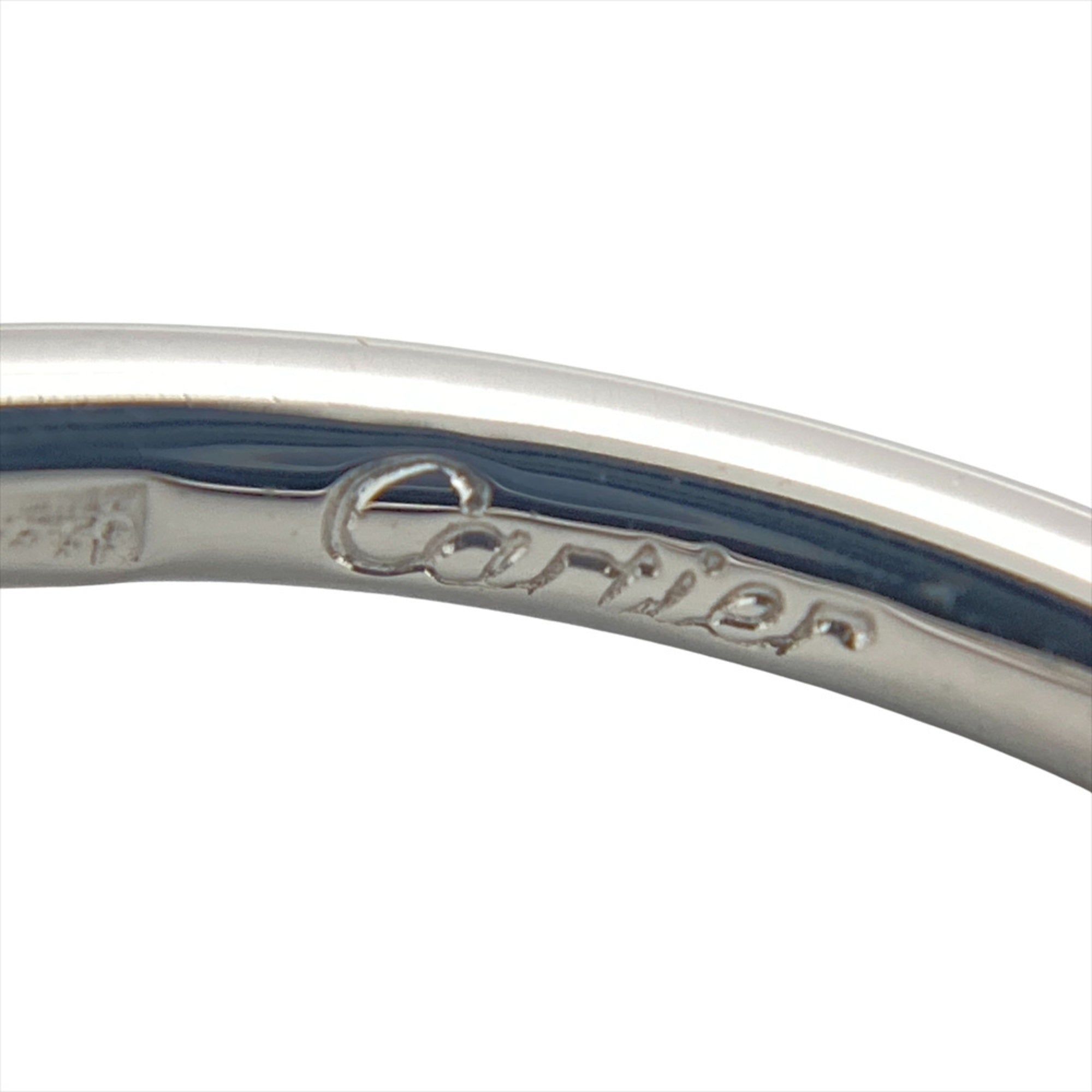 Cartier White Gold White Gold (18K) Band Ring (Pre-Owned)