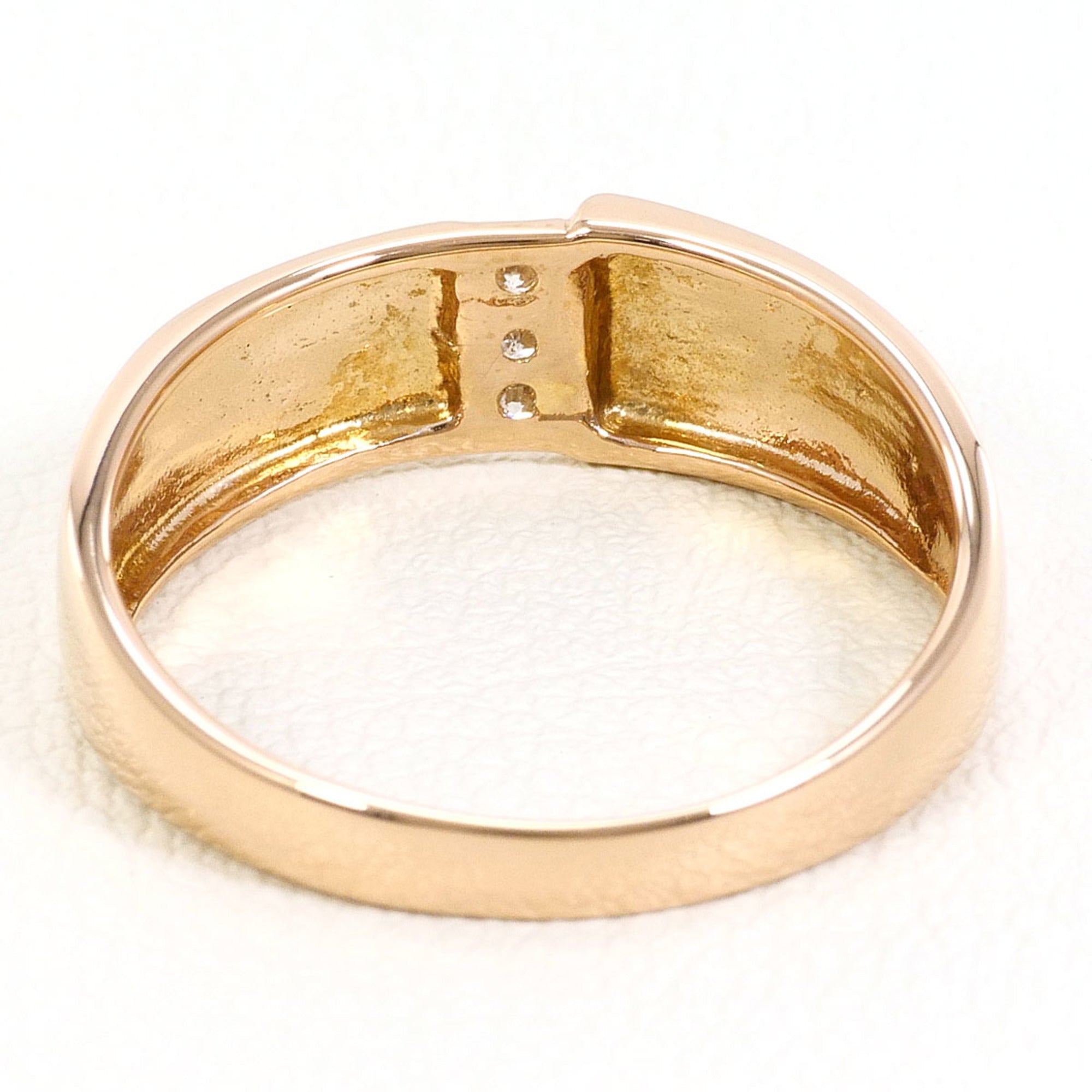 Unbranded Pink Gold Pink Gold (18K) Band Ring (Pre-Owned)