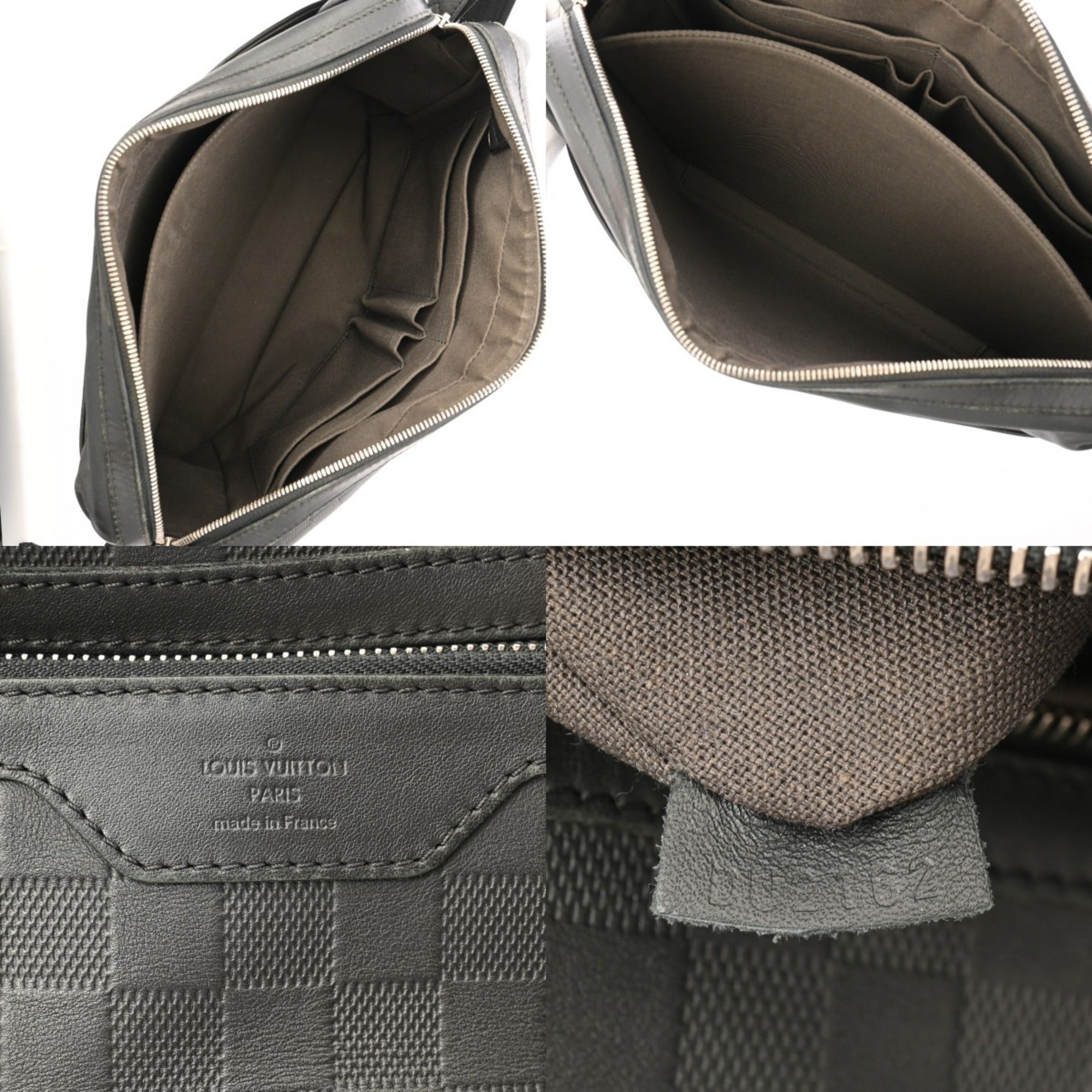 Louis Vuitton Onyx Damier Infini Shoulder Bag (Pre-Owned)