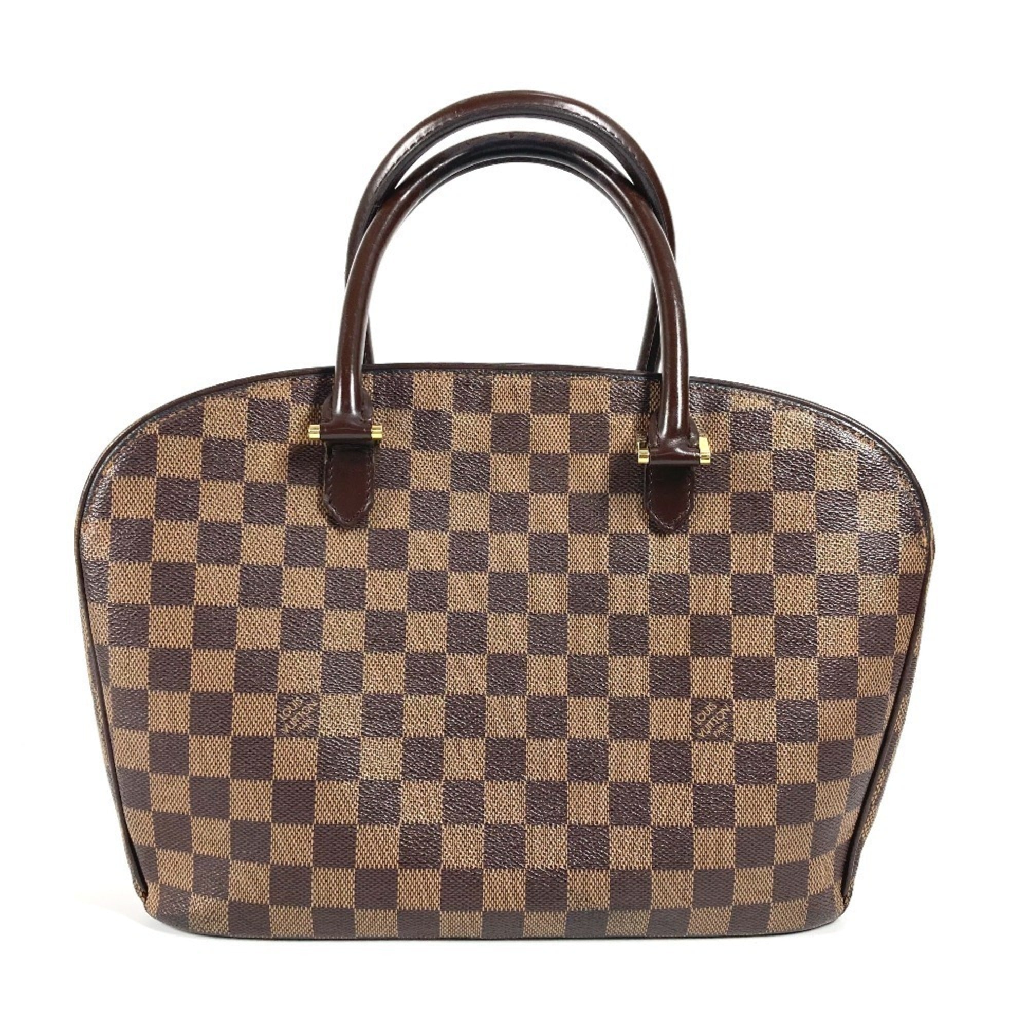 Louis Vuitton Brown Ebene Damier Canvas Handbag Shoulder Bag Tote Bag (Pre-Owned)