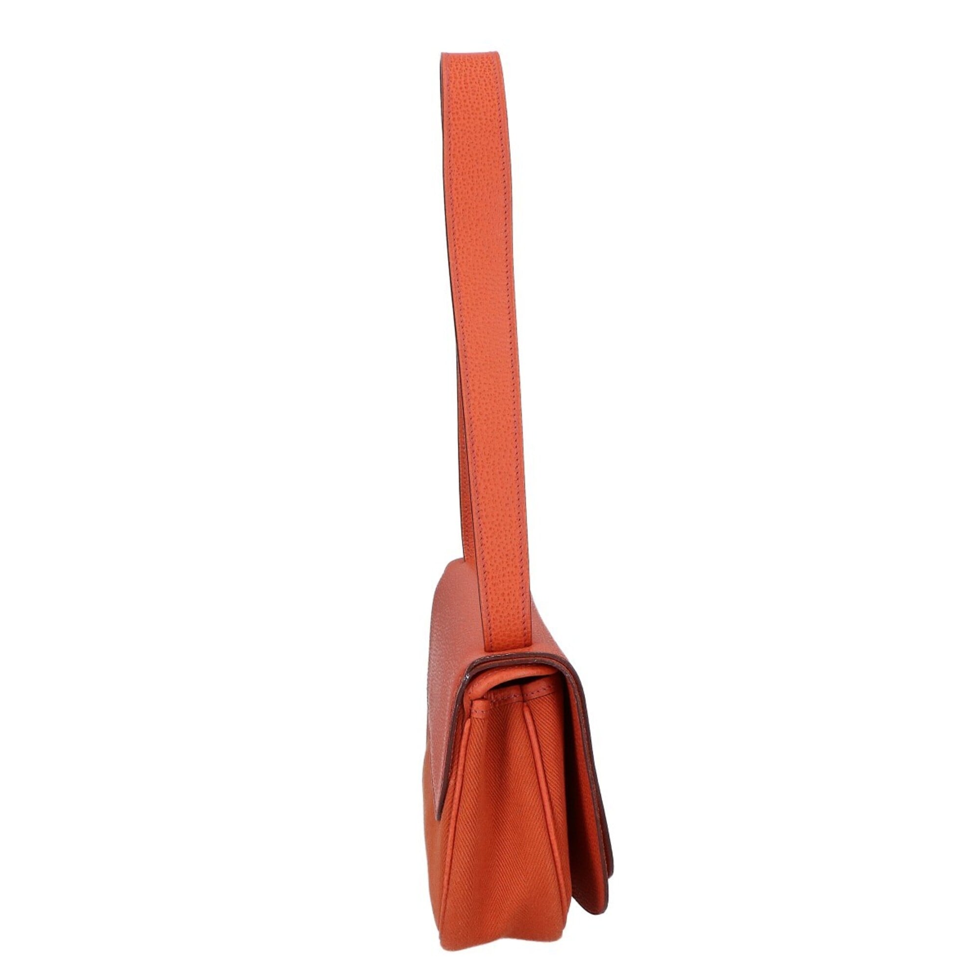 Hermes Orange Shoulder Bag (Pre-Owned)