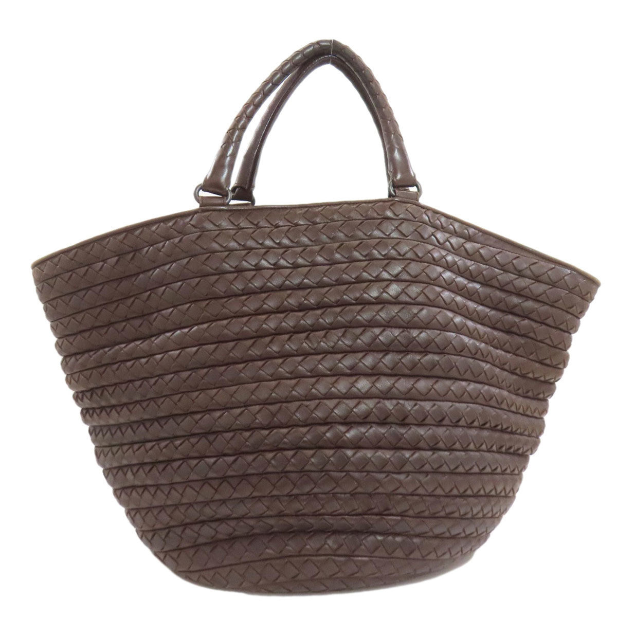 Bottega Veneta Brown Leather Handbag (Pre-Owned)