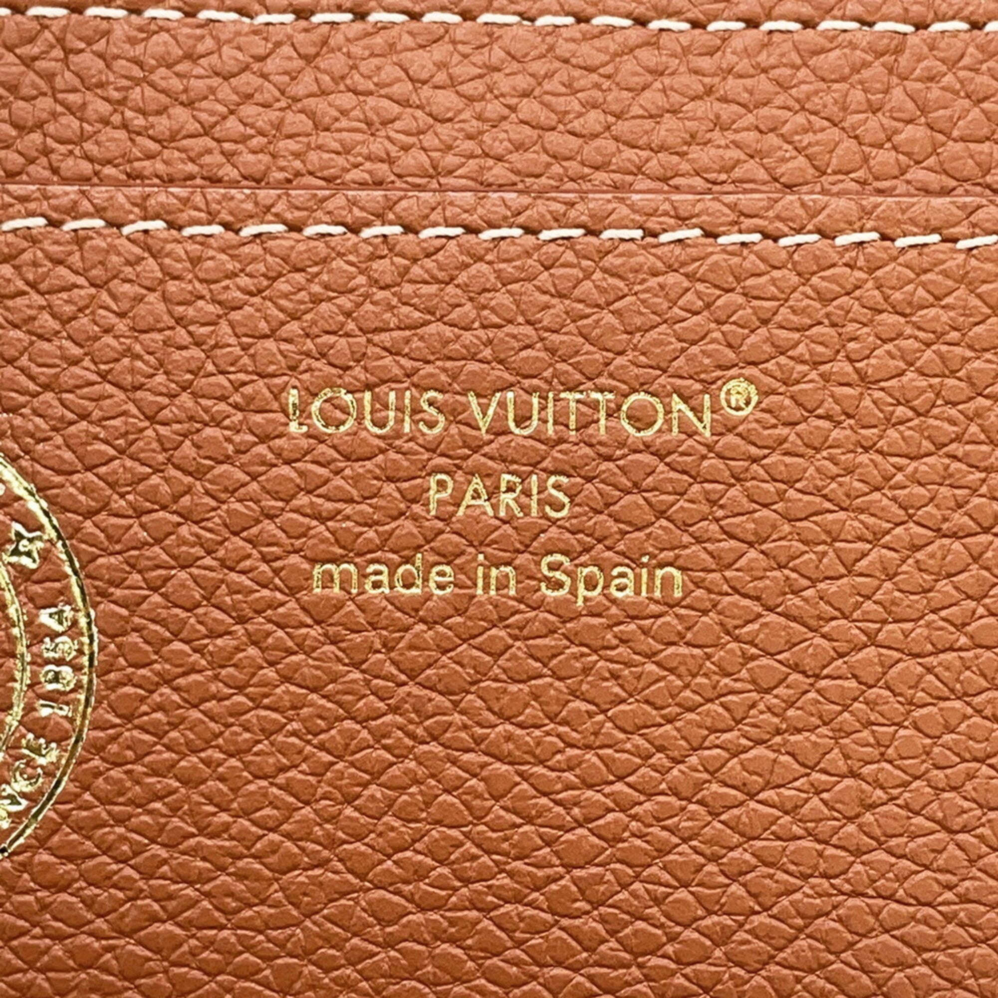 Louis Vuitton Cognac Leather Wallet (Bi-Fold) (Pre-Owned)