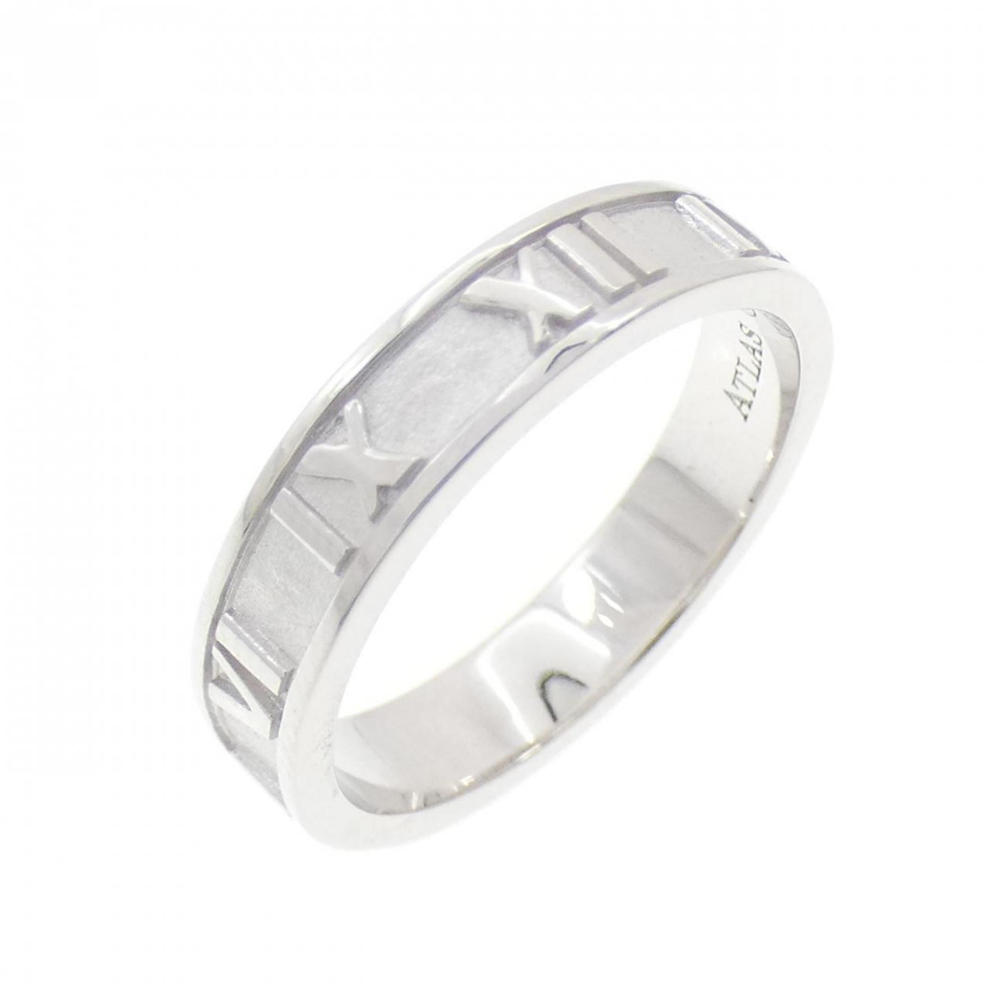 Tiffany White Gold (18K) Band Ring (Pre-Owned)