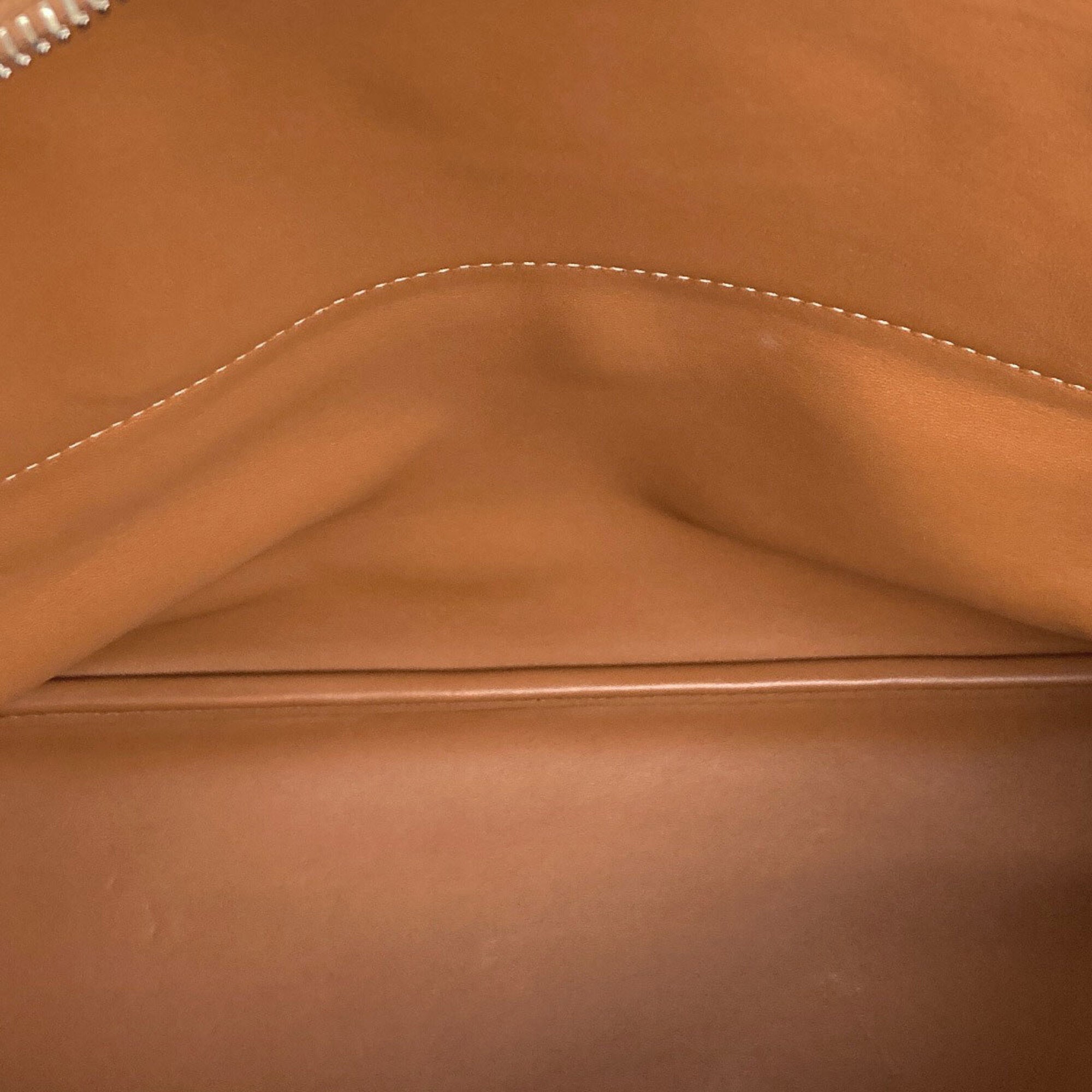 Hermes Bolide Gold Togo Leather Handbag (Pre-Owned)