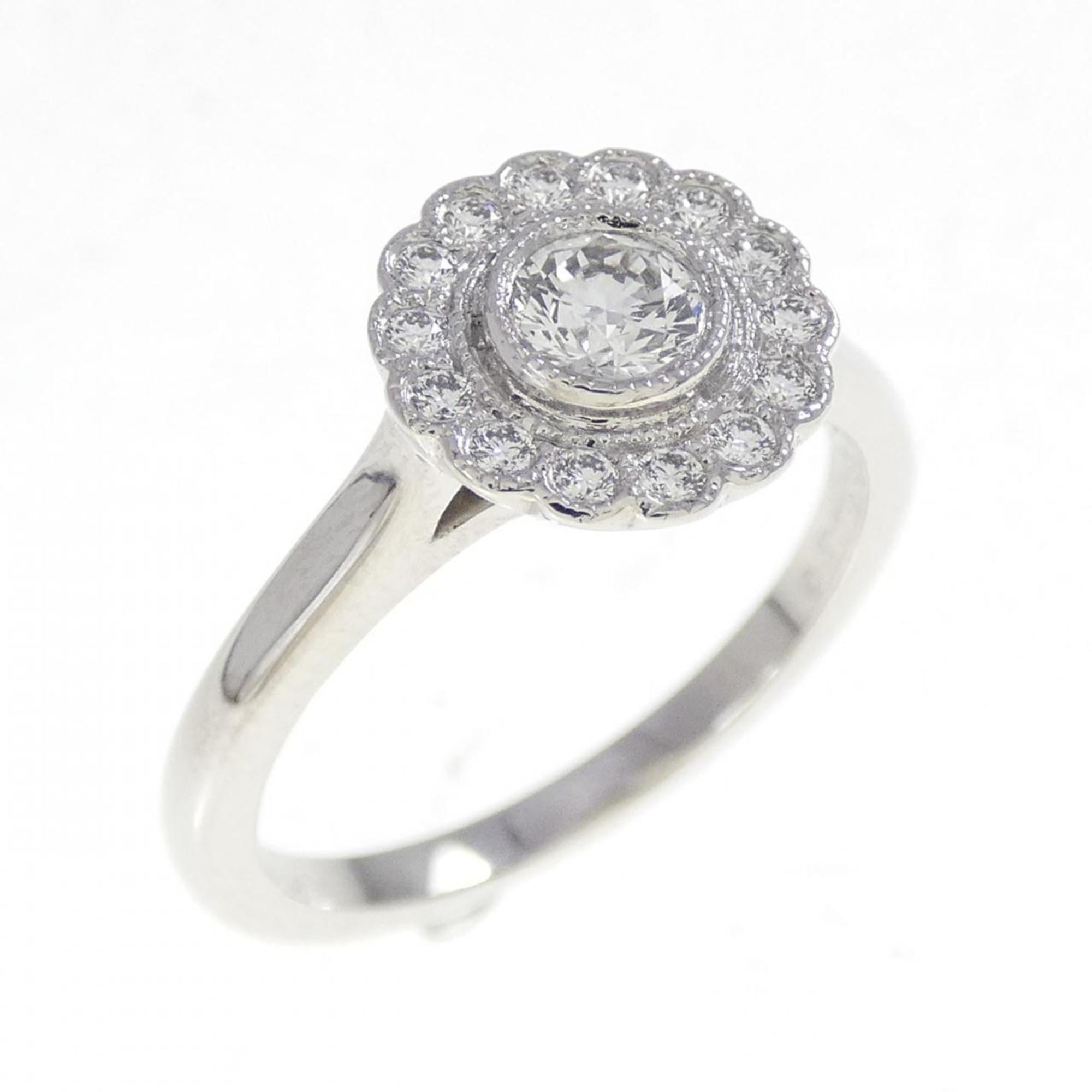 Tiffany Platinum Platinum 950 Band Ring (Pre-Owned)
