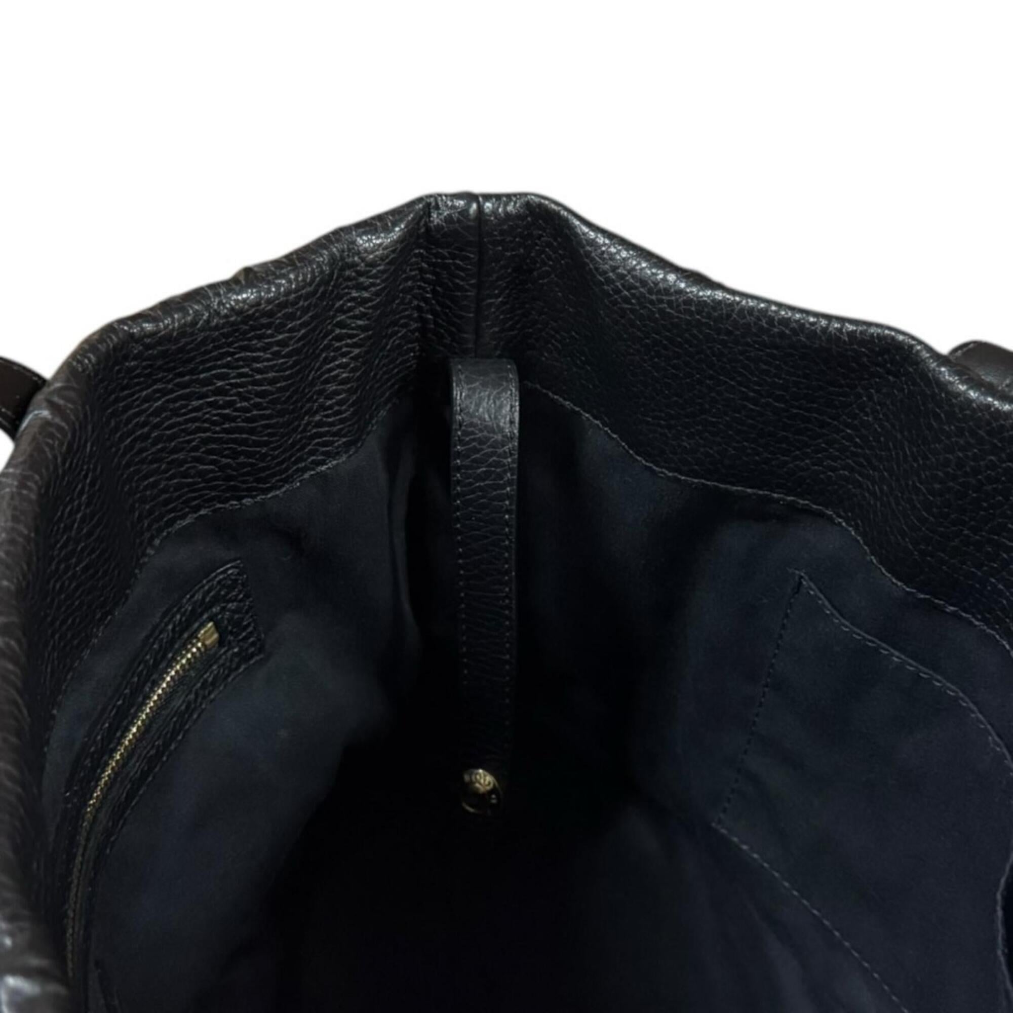 Jimmy Choo Black Leather Tote Bag (Pre-Owned)