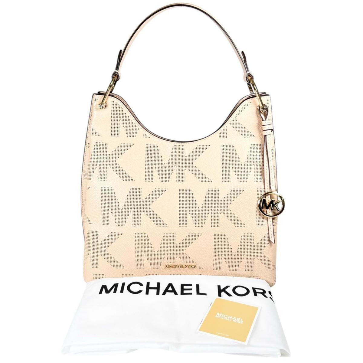 Michael Kors Beige Leather Tote Bag (Pre-Owned)