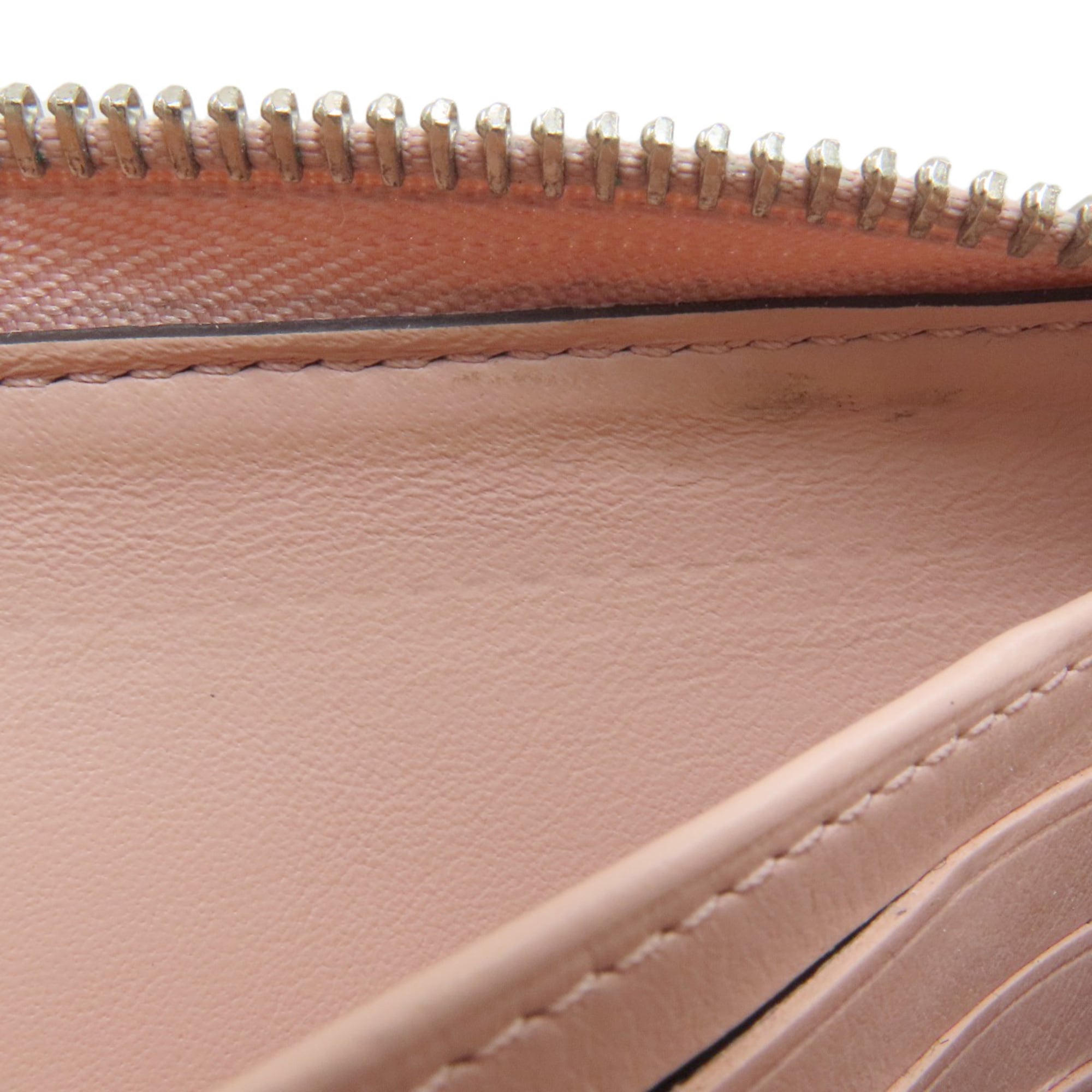Louis Vuitton Magnolia Mahina Leather Leather Long Wallet (Bi-Fold) (Pre-Owned)