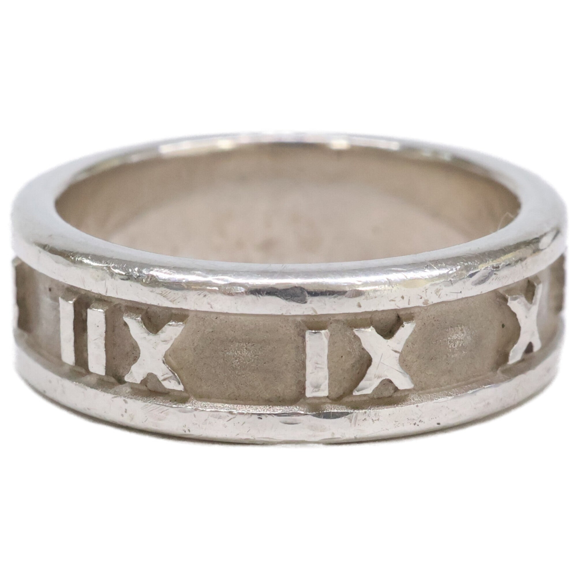 Tiffany Silver Silver 925 Band Ring (Pre-Owned)