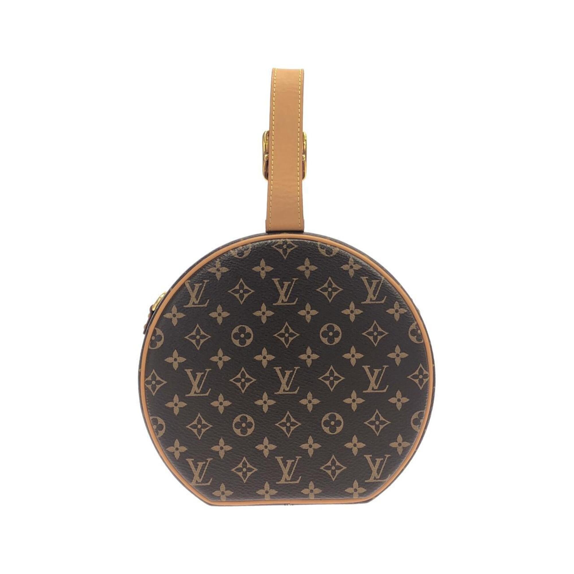 Louis Vuitton Marron Coated Canvas Handbag (Pre-Owned)