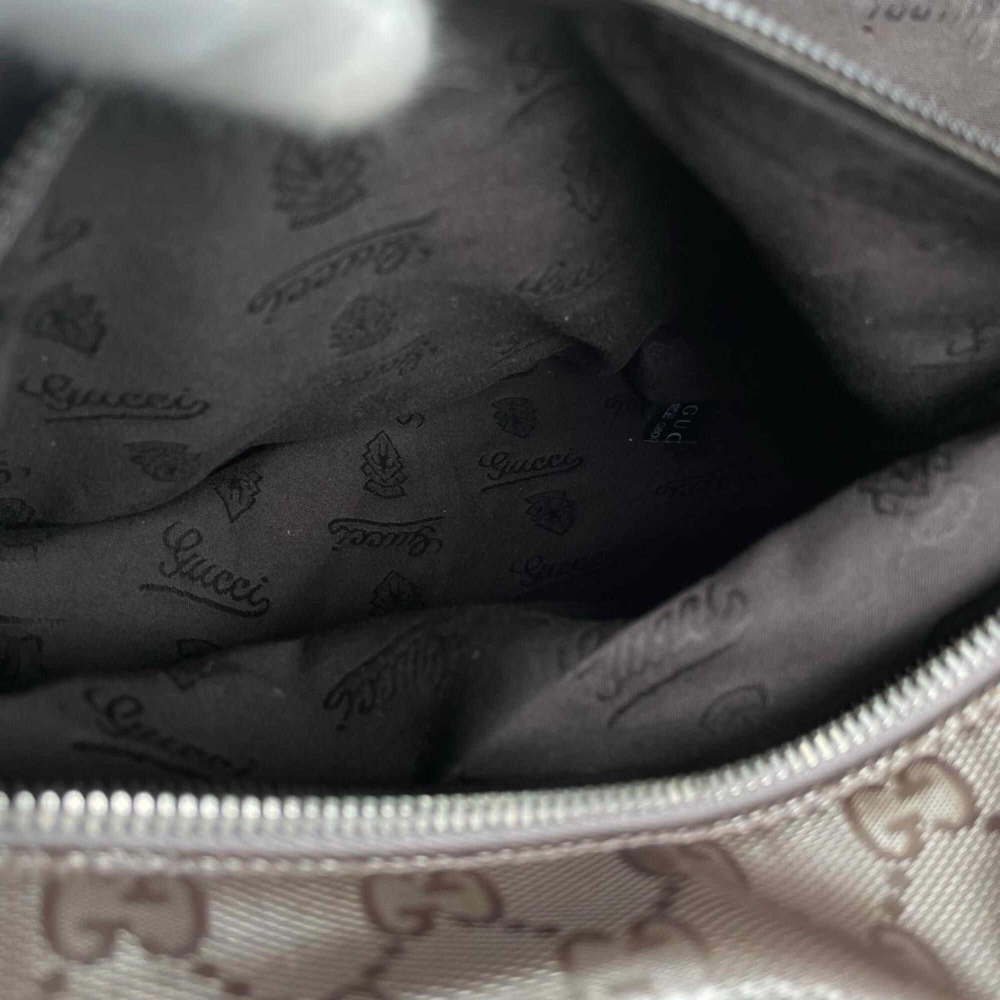 Gucci Gg Imprimé Gold Gg Imprimé Handbag Tote Bag (Pre-Owned)