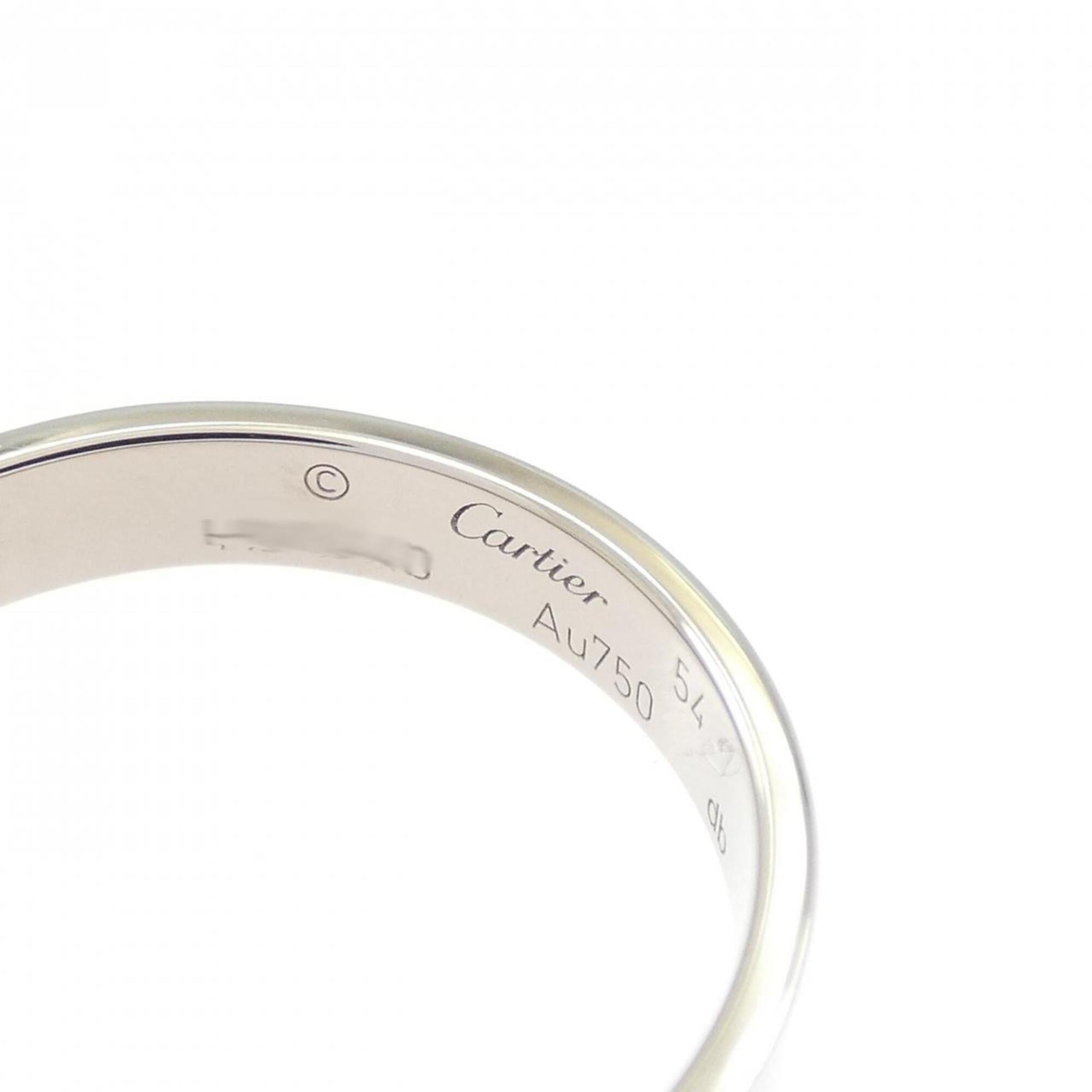 Cartier Love White Gold (18K) Band Ring (Pre-Owned)