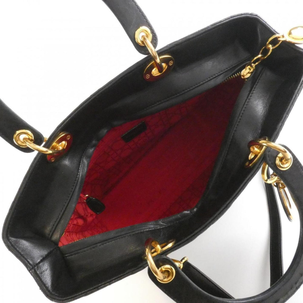 Christian Dior Black Leather Handbag (Pre-Owned)