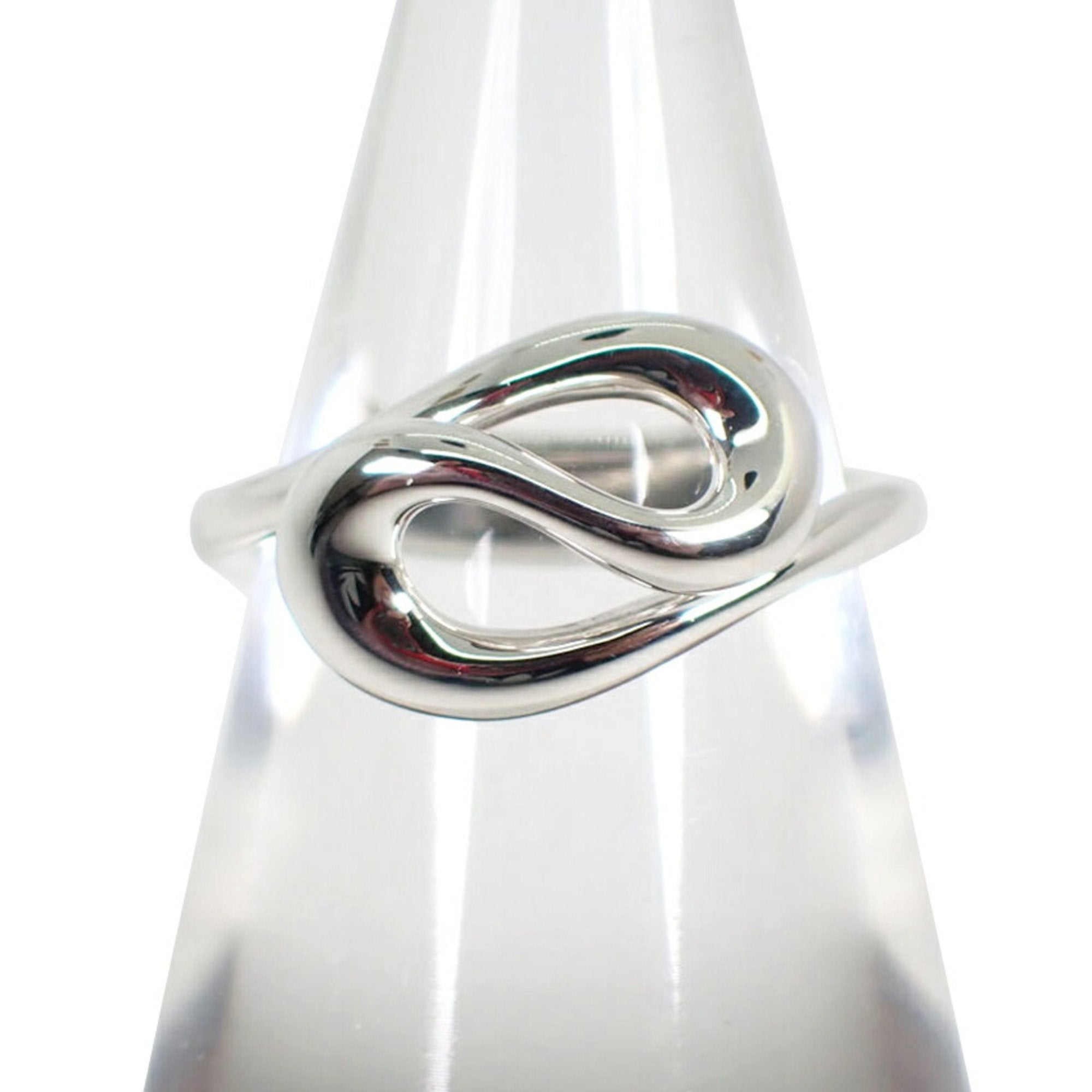 Tiffany Silver Silver 925 Band Ring (Pre-Owned)