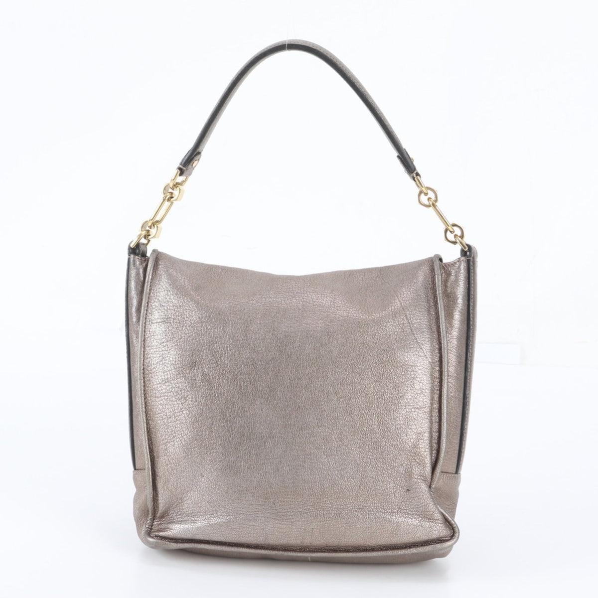 Loewe Metallic Leather Handbag Shoulder Bag Tote Bag (Pre-Owned)
