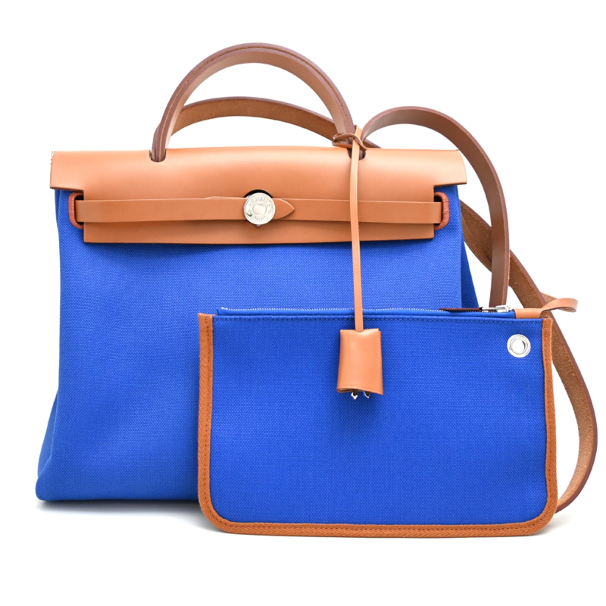 Hermes Blue Handbag Pouch (Pre-Owned)