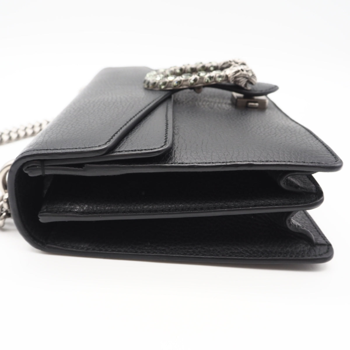 Gucci Black Leather Shoulder Bag (Pre-Owned)