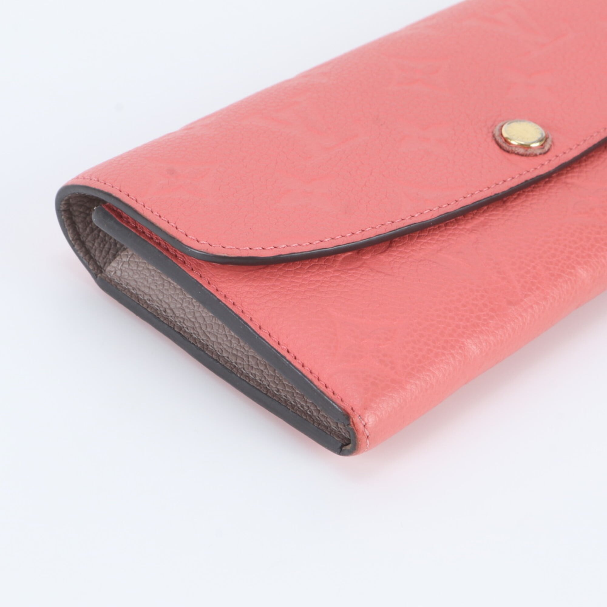Louis Vuitton Blossom Leather Long Wallet (Bi-Fold) (Pre-Owned)