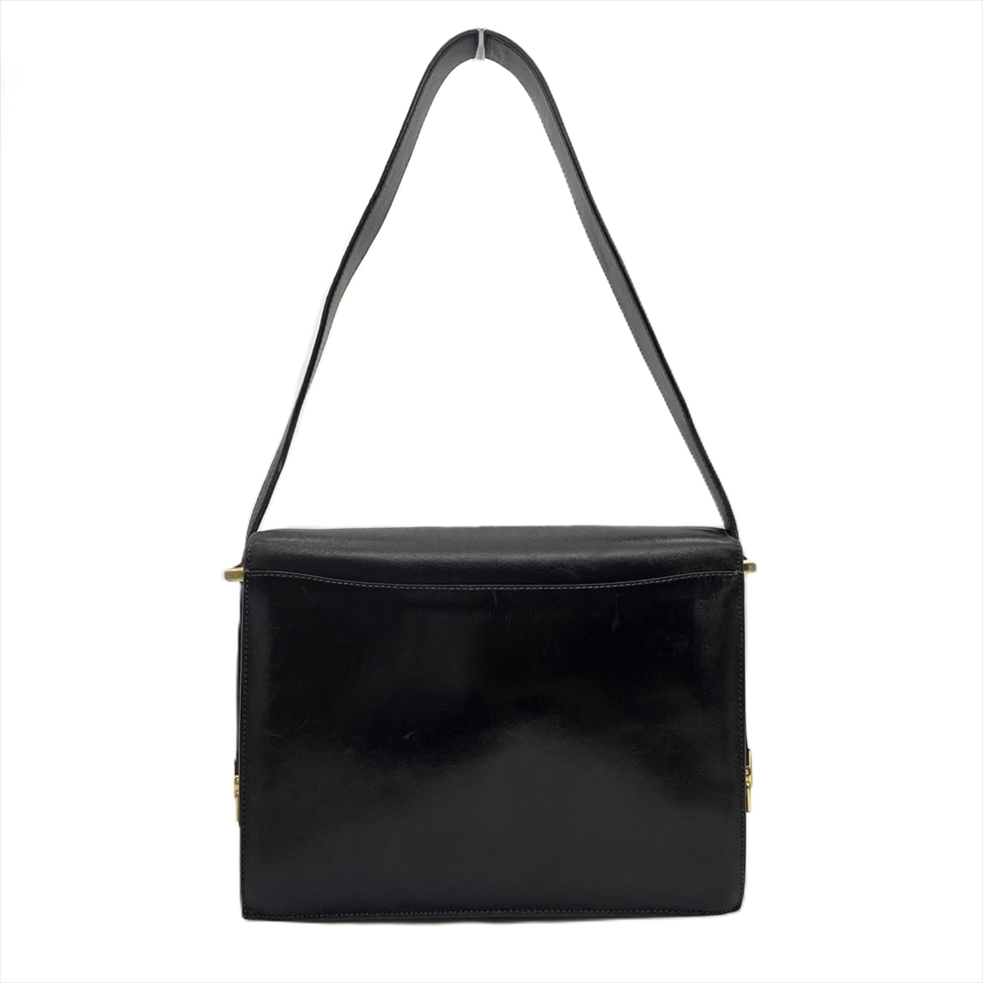 Celine Black Leather Shoulder Bag (Pre-Owned)