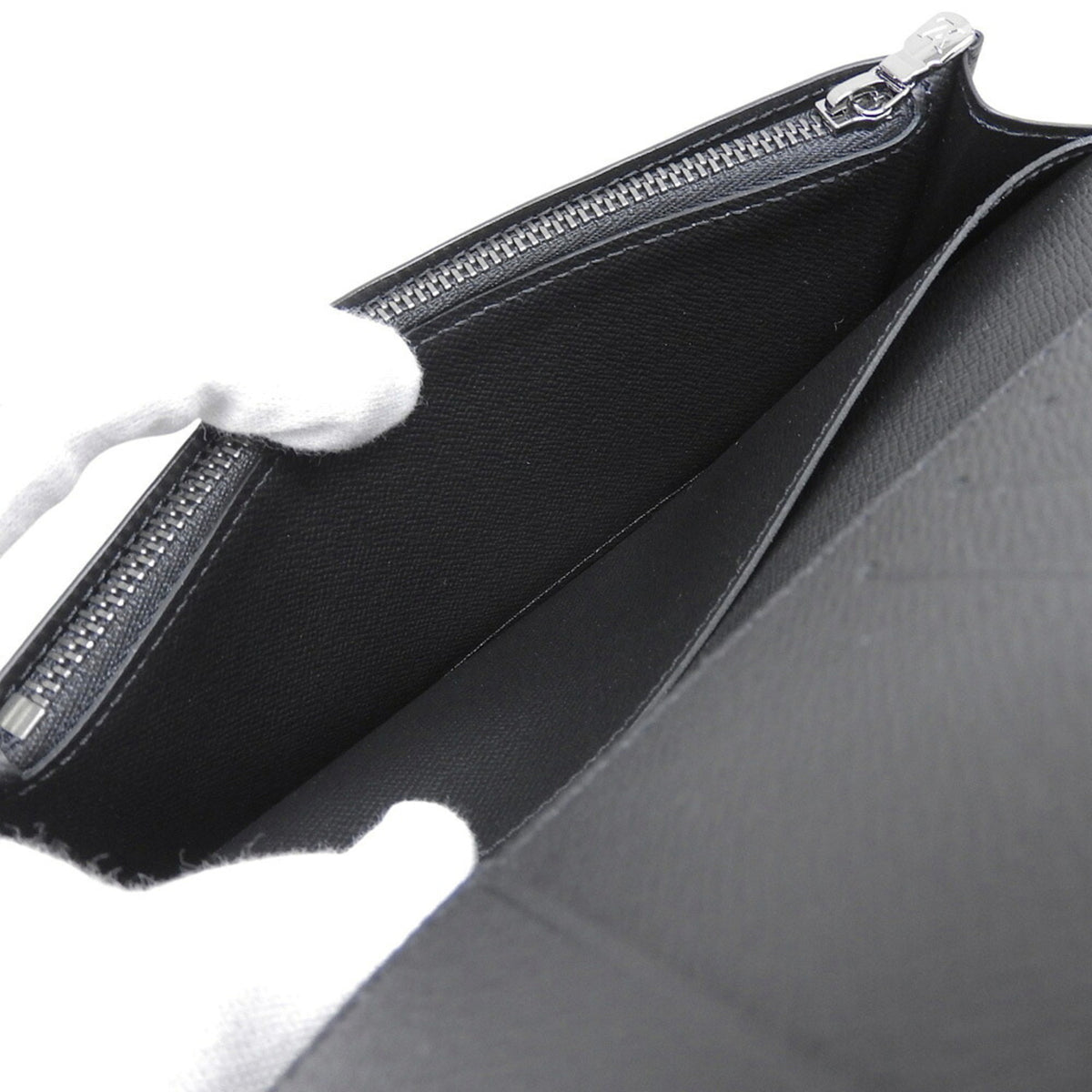 Louis Vuitton Monogram Eclipse Monogram Eclipse Long Wallet (Bi-Fold) (Pre-Owned)