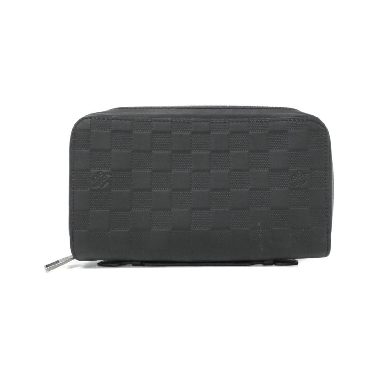 Louis Vuitton Onyx Leather Long Wallet (Bi-Fold) (Pre-Owned)