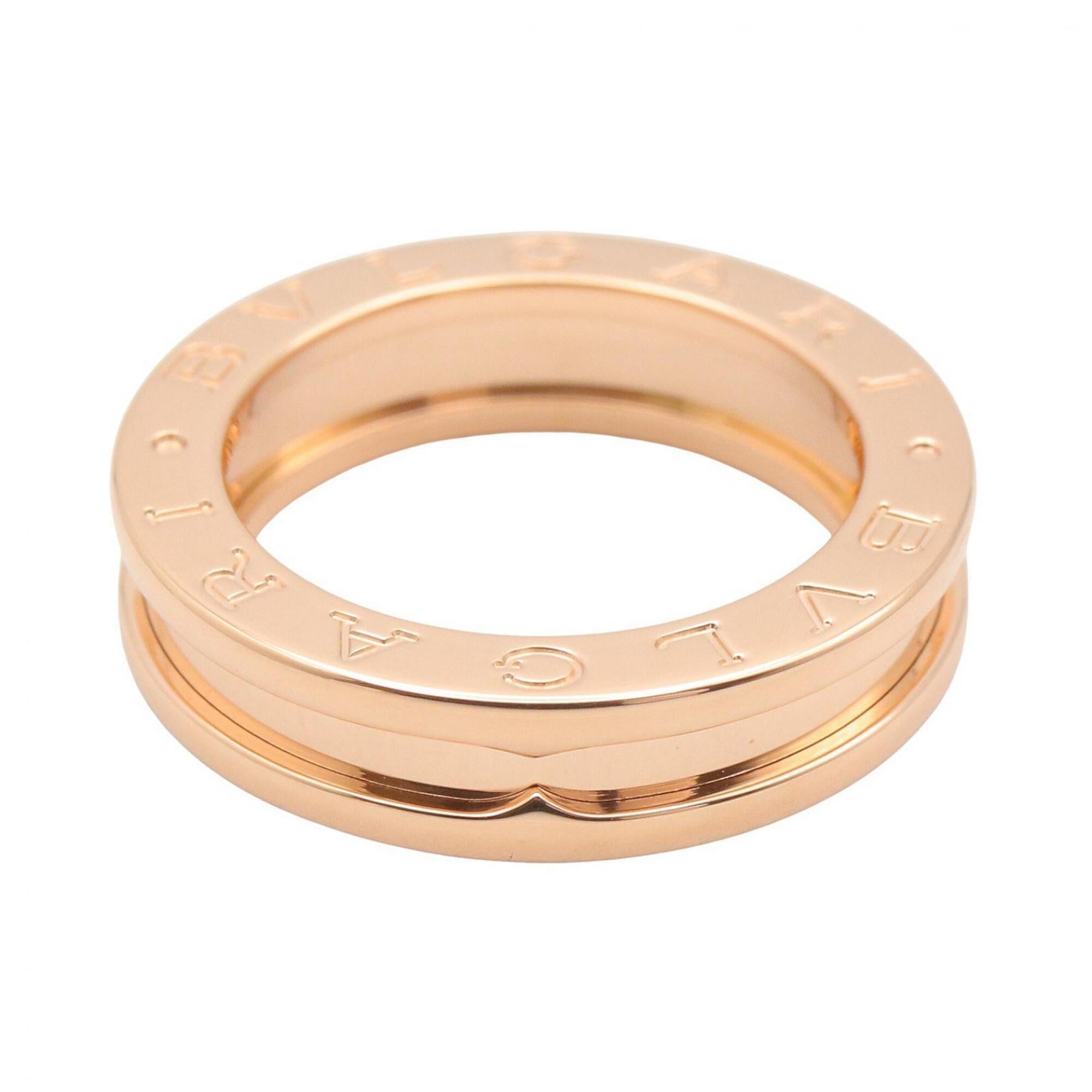 Bvlgari Gold Pink Gold (18K) Band Ring (Pre-Owned)