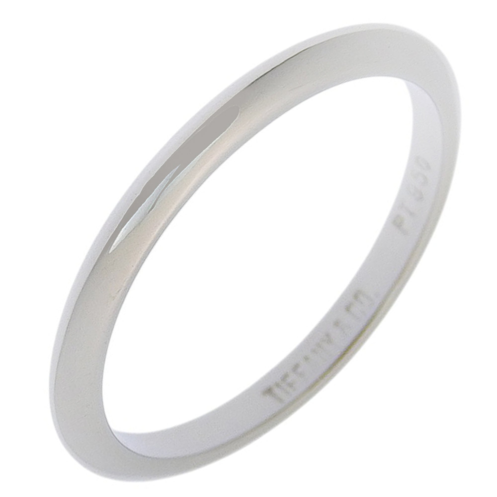 Tiffany Platinum 950 Band Ring (Pre-Owned)