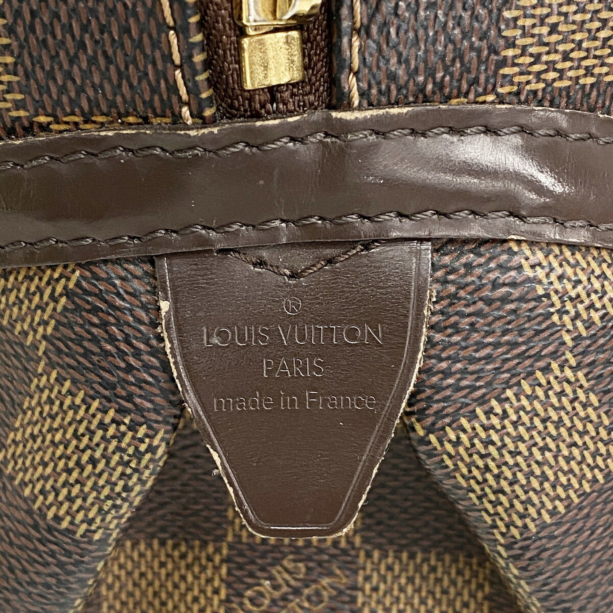 Louis Vuitton Brown Ebene Shoulder Bag (Pre-Owned)