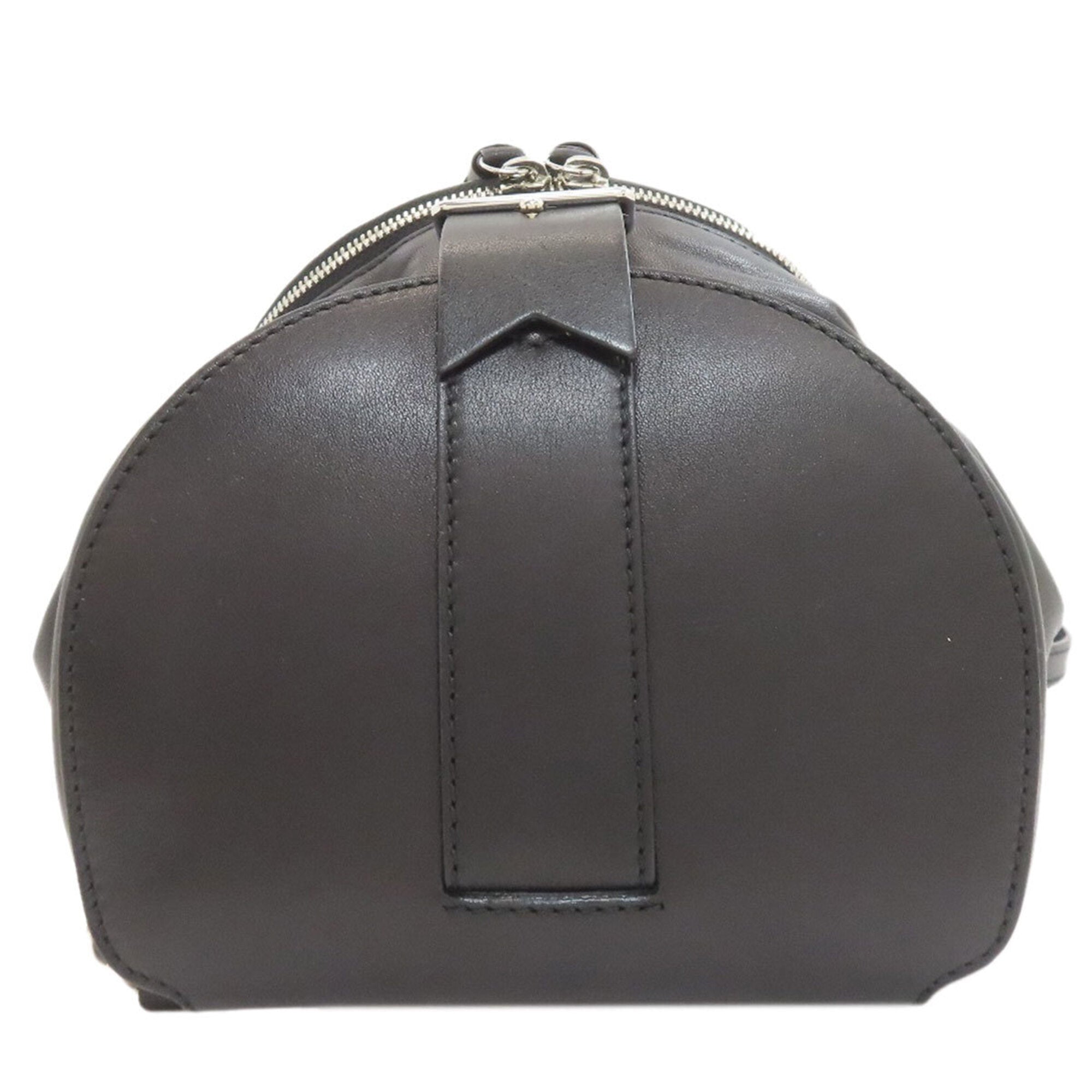 Bally Black Leather Backpack (Pre-Owned)