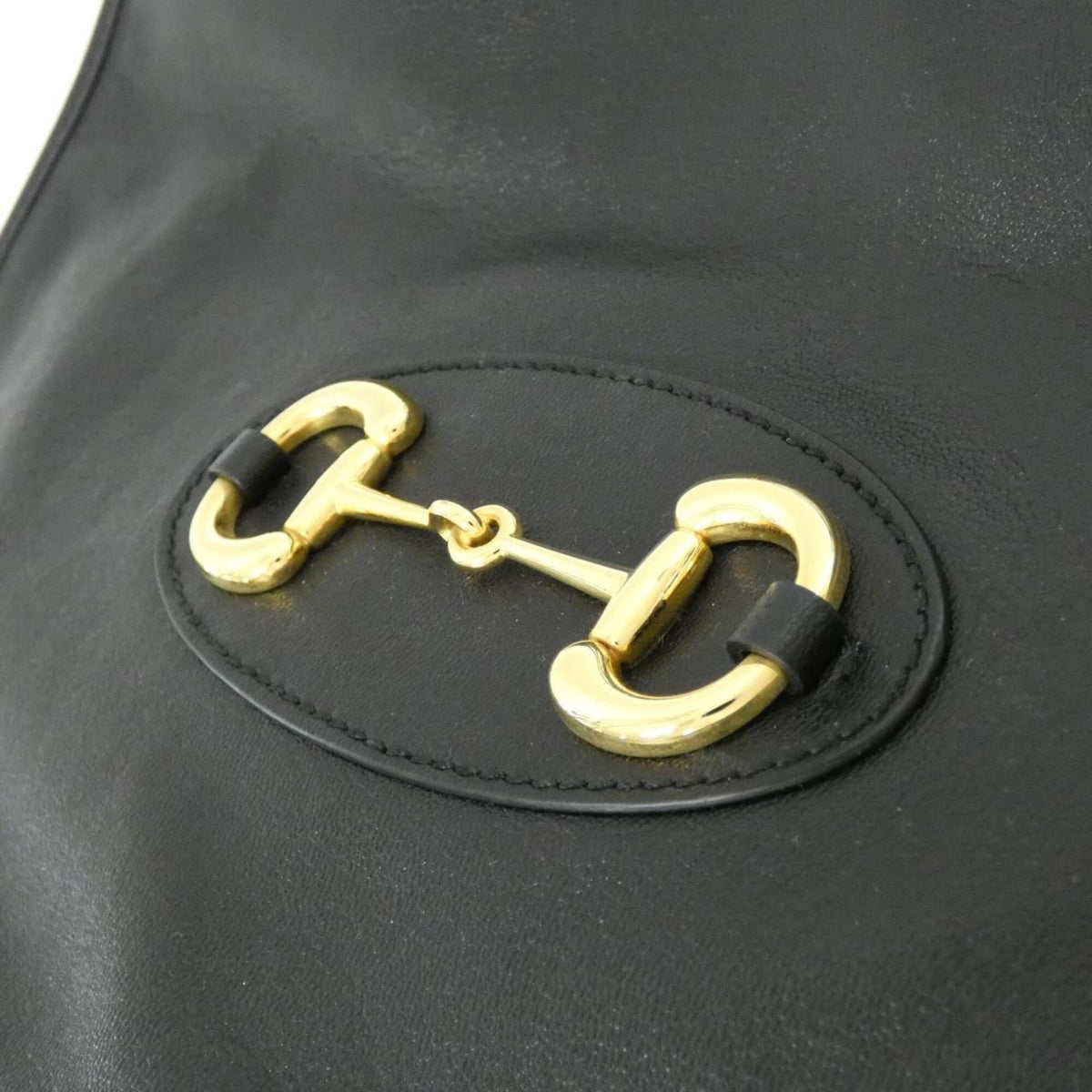 Gucci Black Leather Handbag (Pre-Owned)