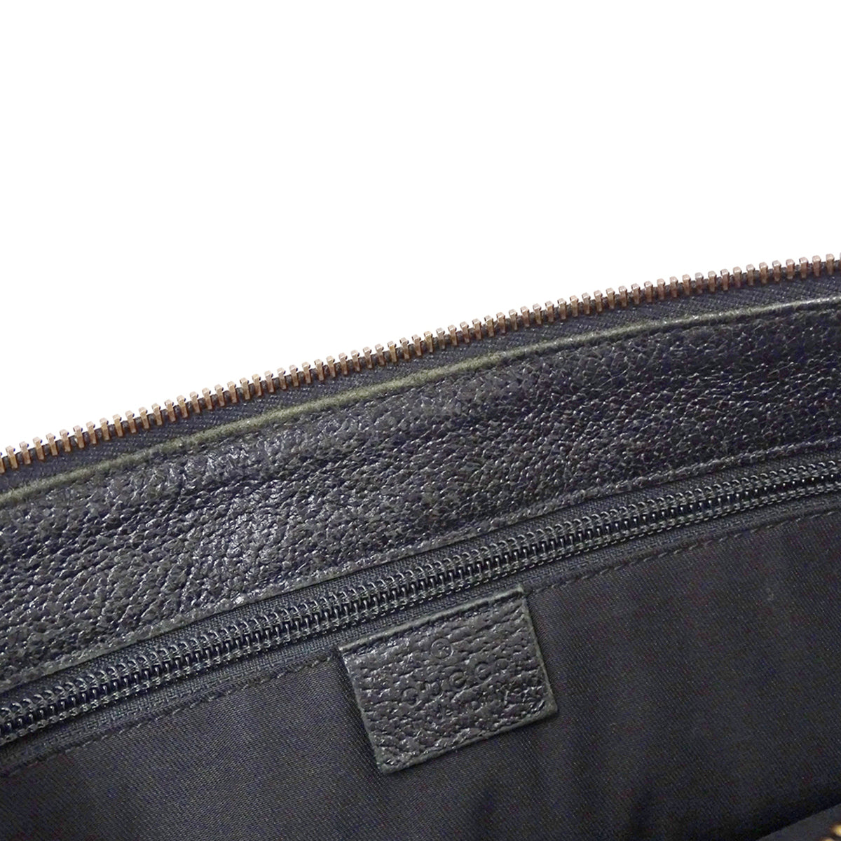 Gucci Black Gg Canvas Handbag Shoulder Bag (Pre-Owned)