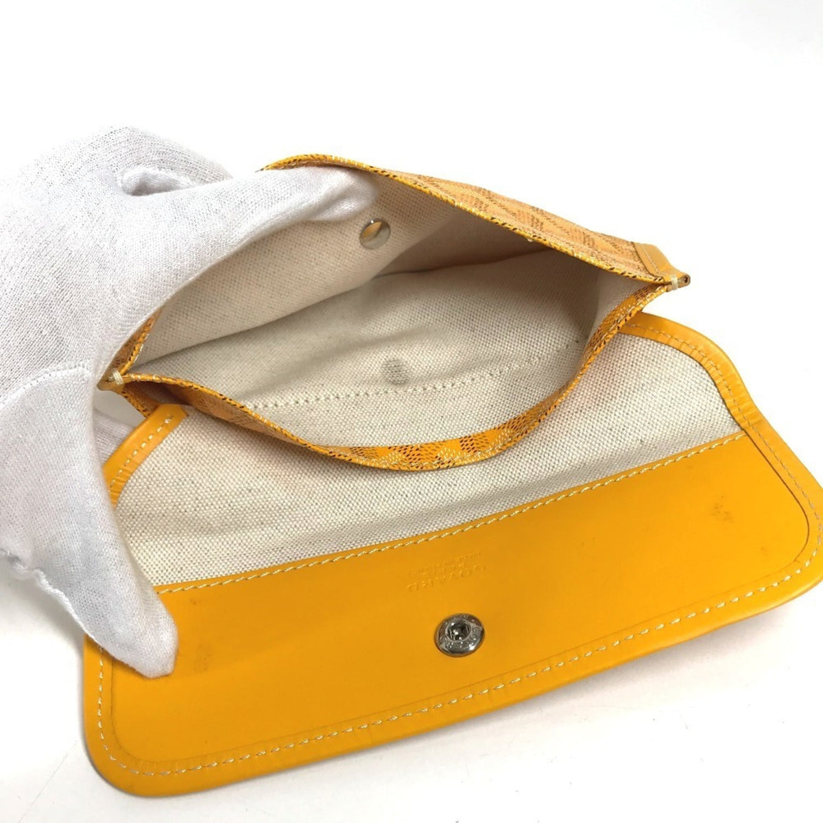 Goyard Yellow Pvc Leather Tote Bag (Pre-Owned)