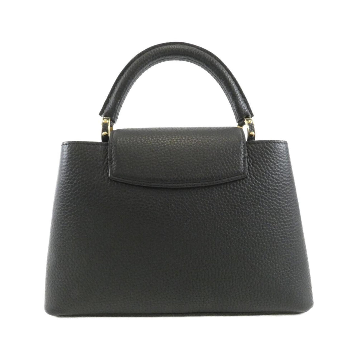 Louis Vuitton Black Leather Handbag (Pre-Owned)