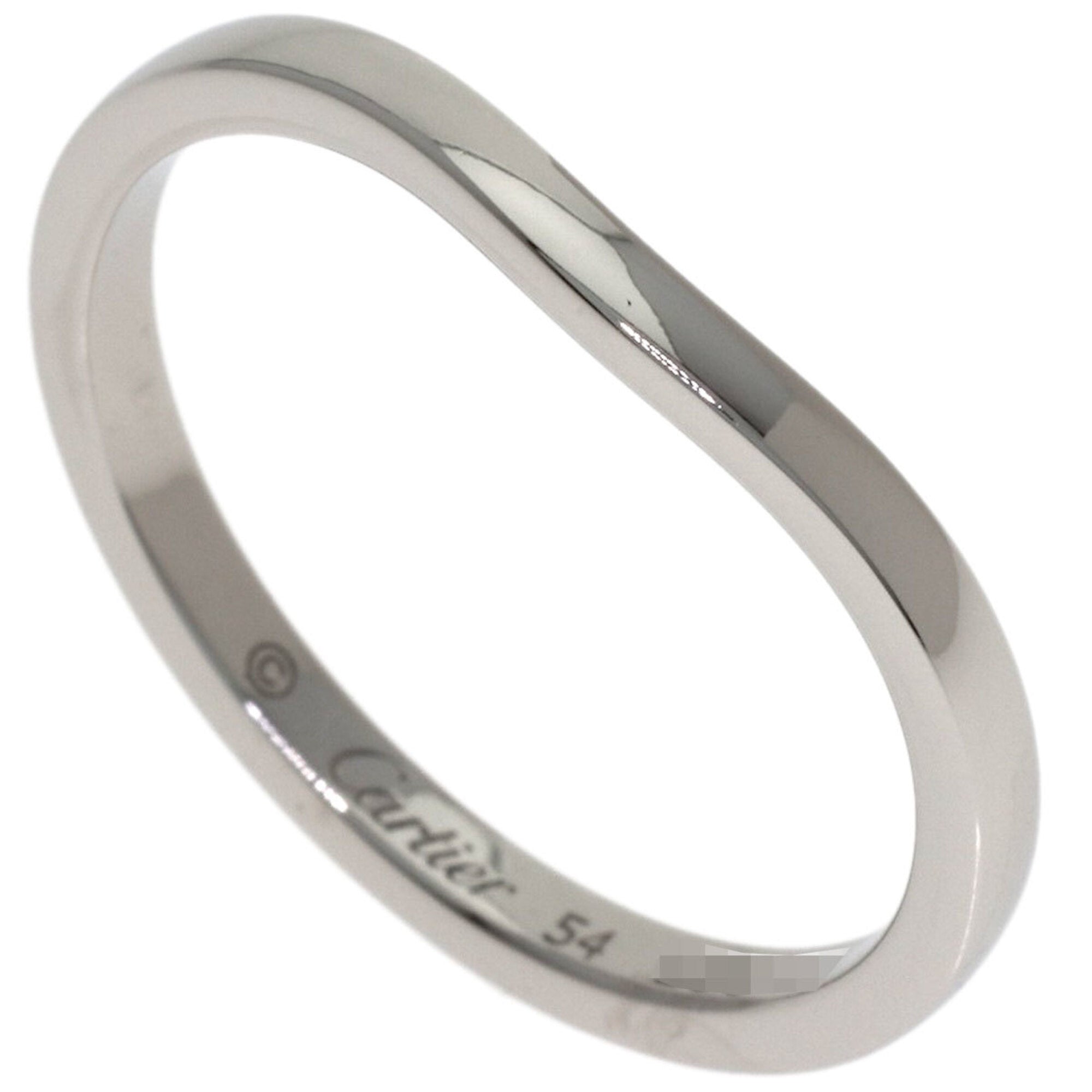 Cartier Platinum 950 Band Ring (Pre-Owned)