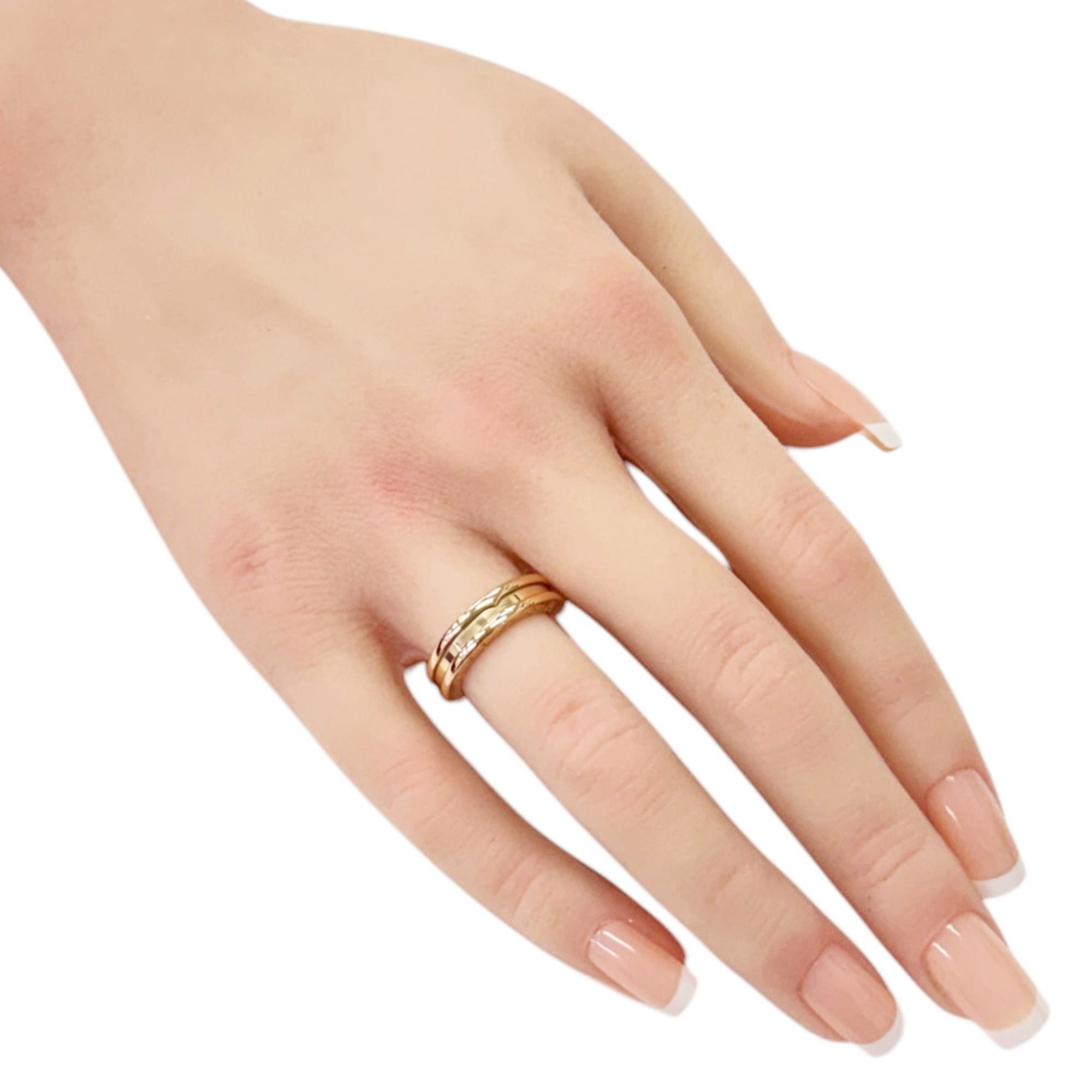Bvlgari Pink Gold Pink Gold (18K) Band Ring (Pre-Owned)