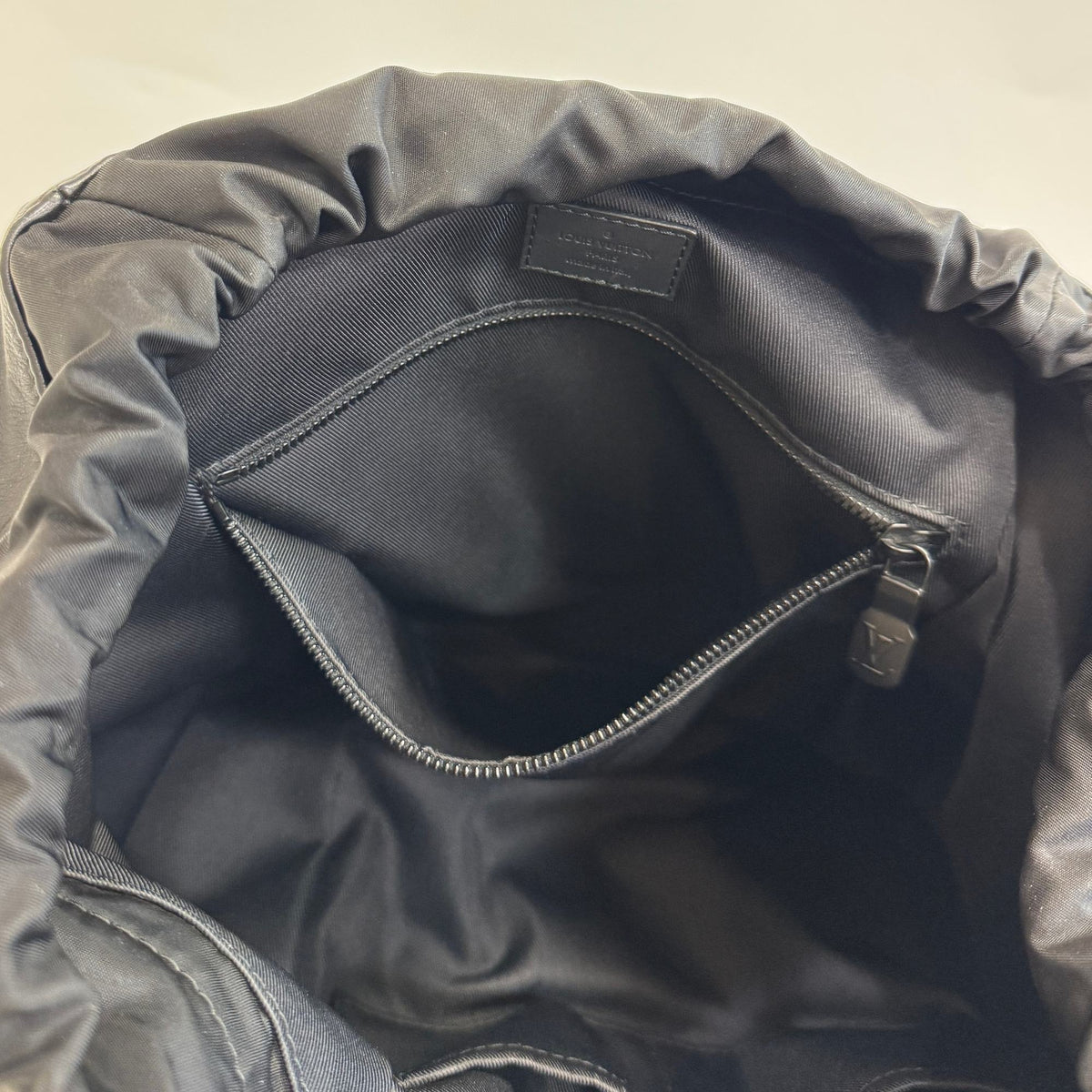 Louis Vuitton Monogram Shadow Black Monogram Backpack (Pre-Owned)