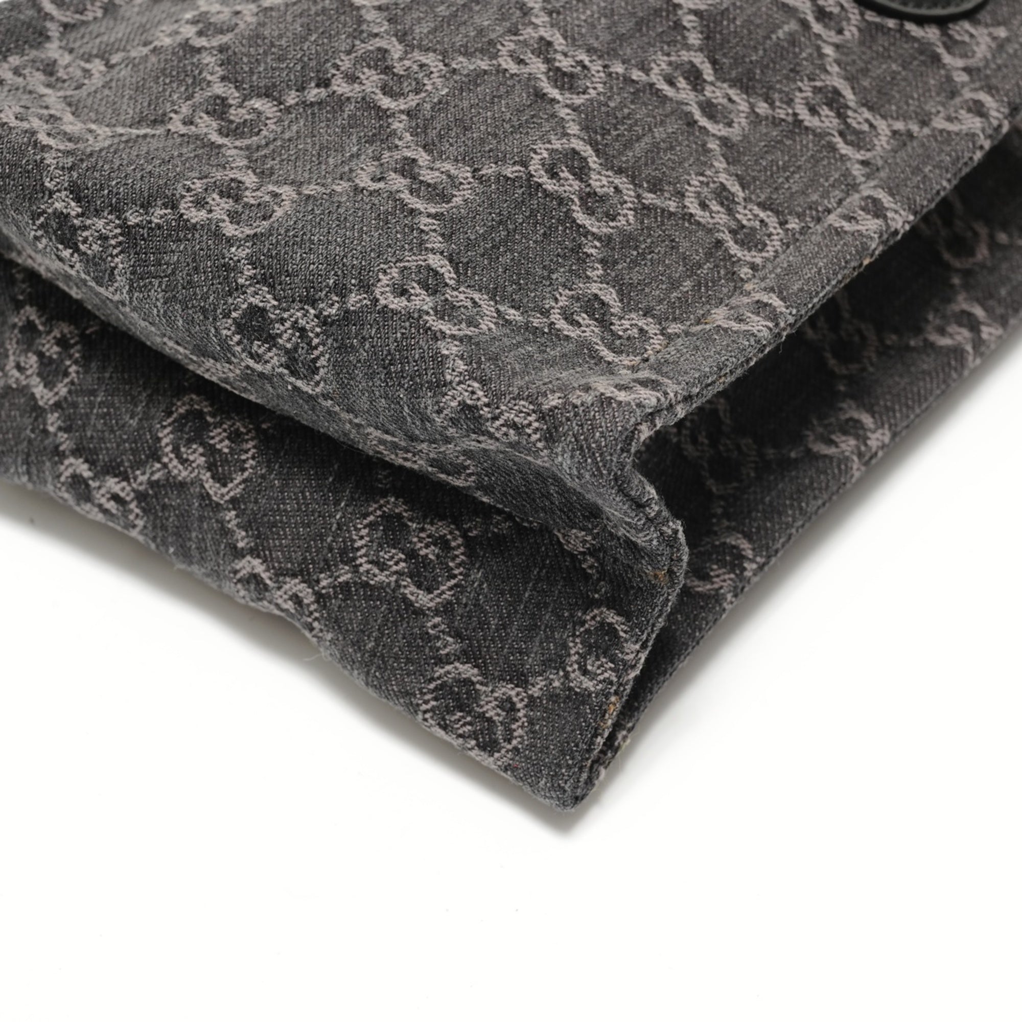 Gucci Black Denim Handbag (Pre-Owned)