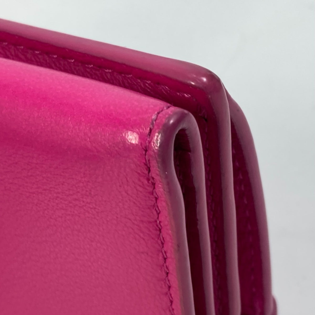 Balenciaga Pink Leather Wallet (Tri-Fold) (Pre-Owned)